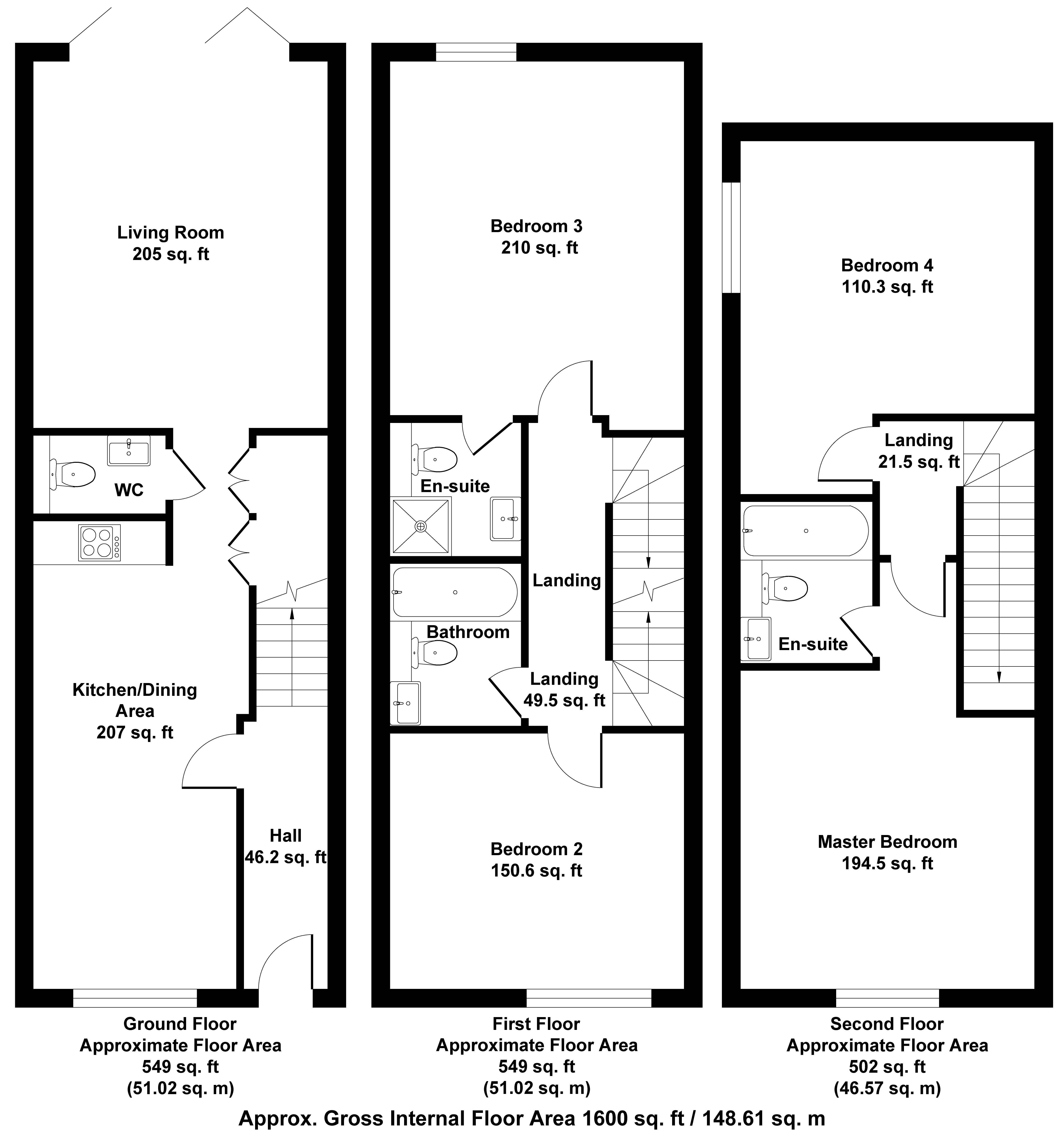 2 Westwey, 29 Byfleet Road, Addlestone floorplan