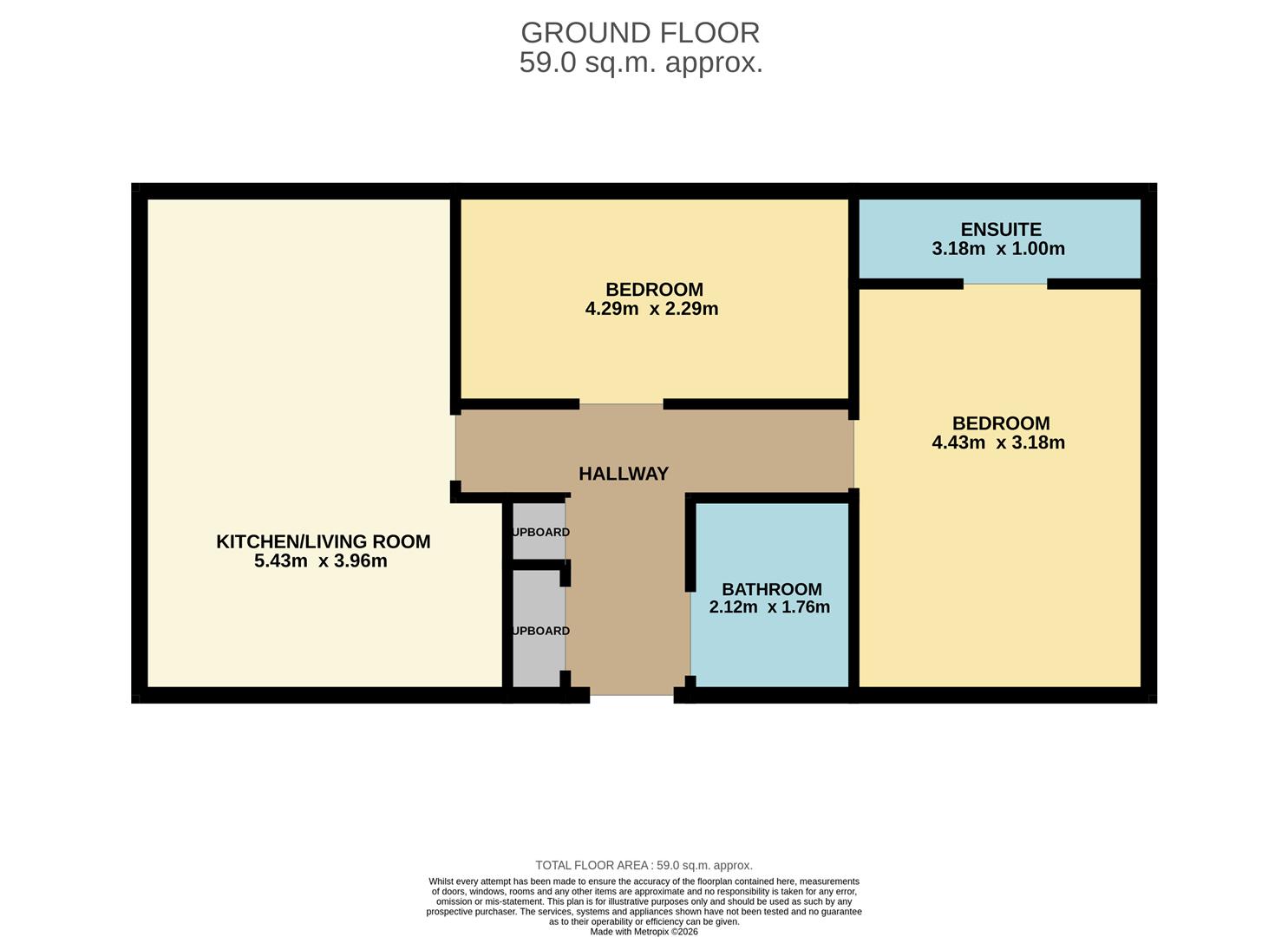 1, Kilnbank Lane, Kirriemuir floorplan