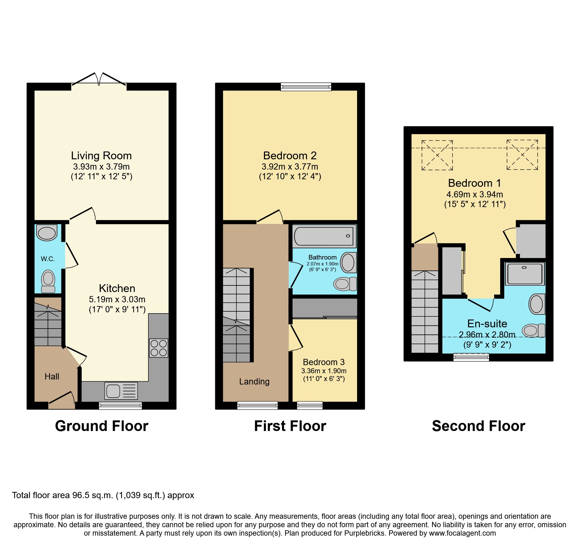 36, Knitters Road, Alfreton floorplan