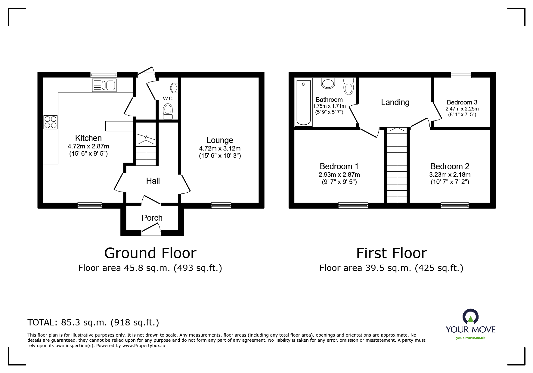 25, Woodthorpe Road, Leicestershire floorplan