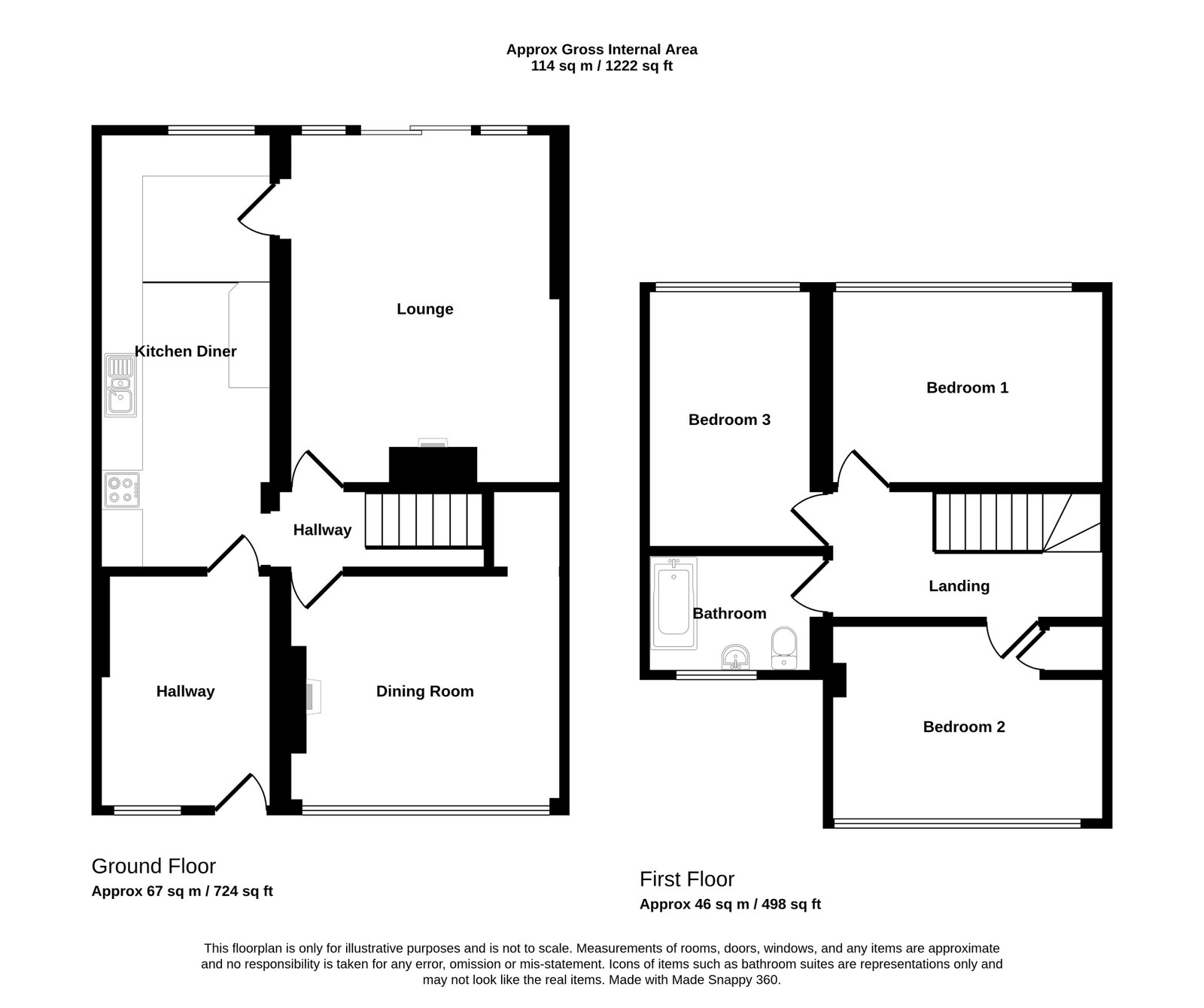 4, Freeland Grove, Kingswinford floorplan