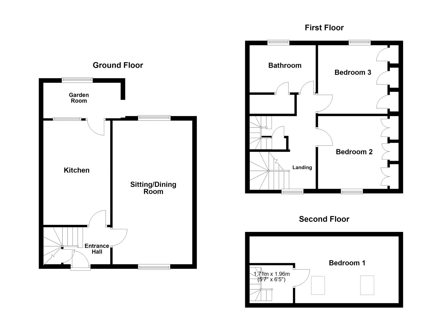 Hitchen, Merriott floorplan