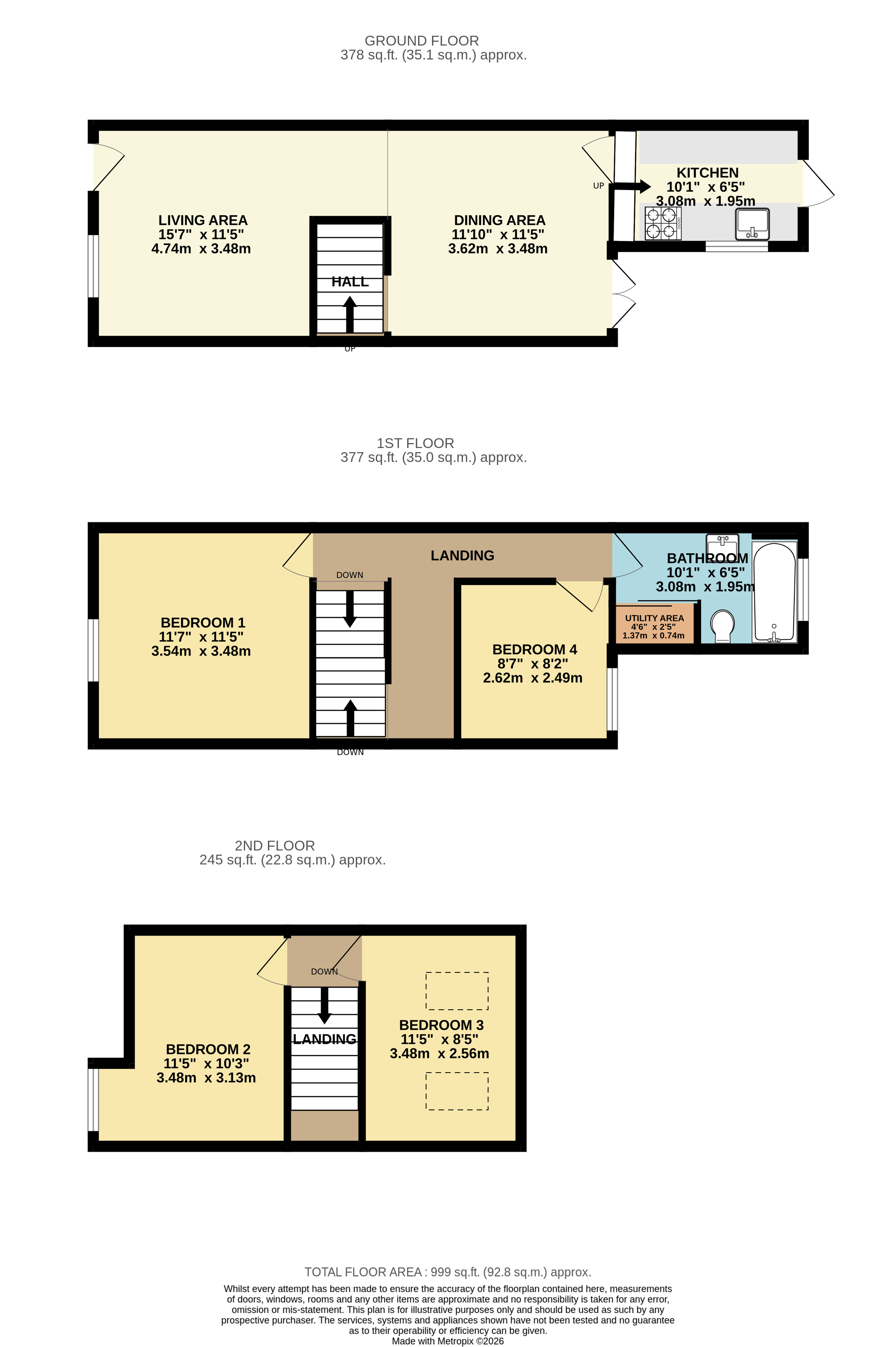 66, Grace Road, Leicester floorplan