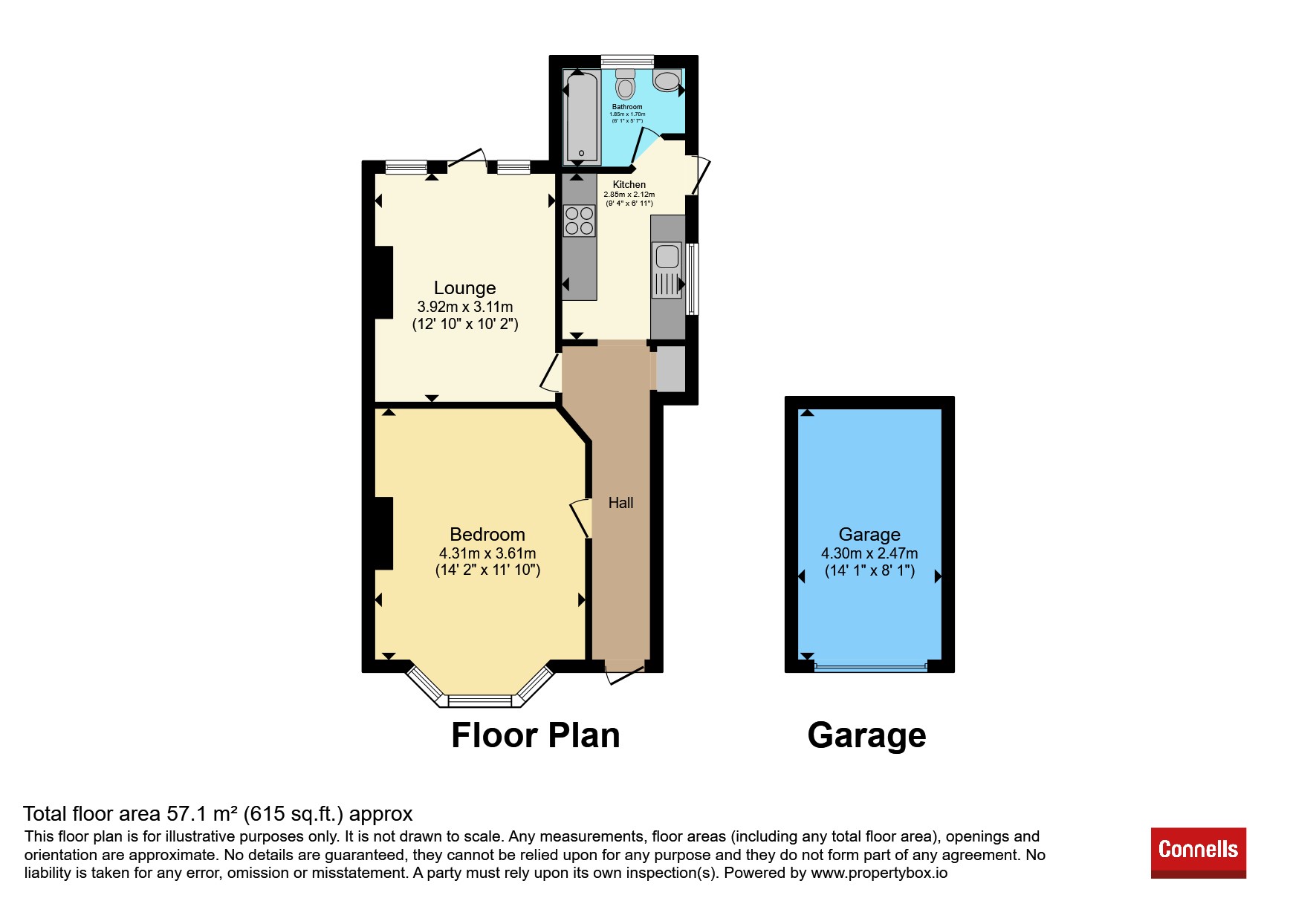502a, St. Albans Road, Watford floorplan