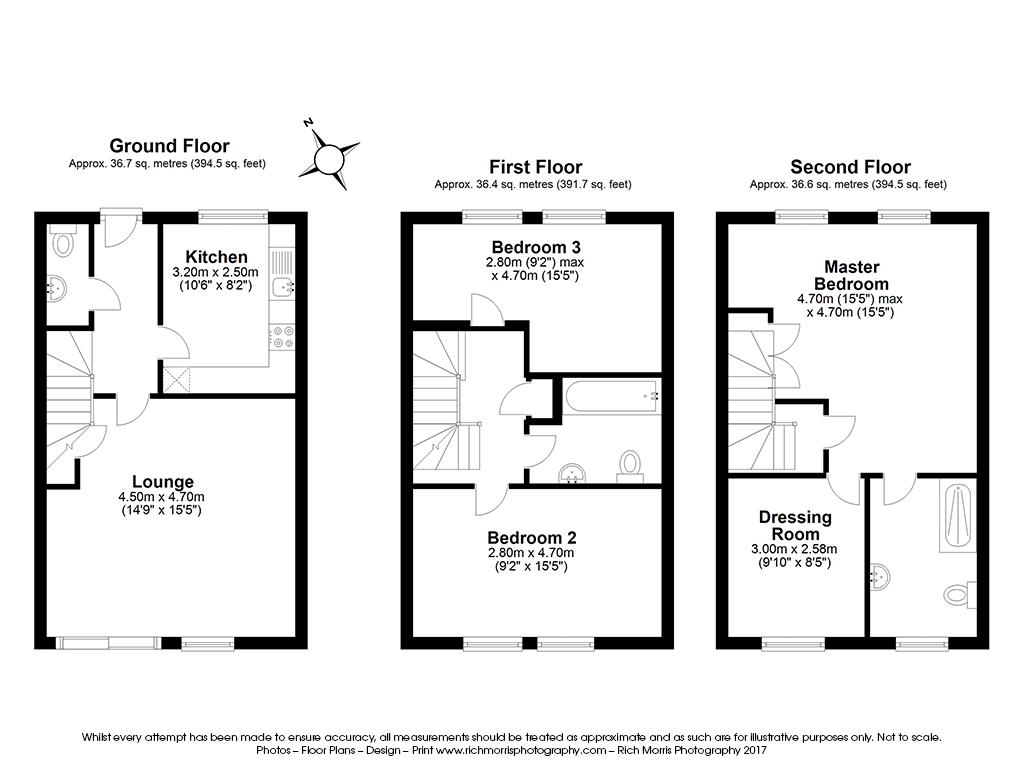 3 Bedrooms Terraced house to rent in Thestfield Drive, Staverton, Trowbridge BA14