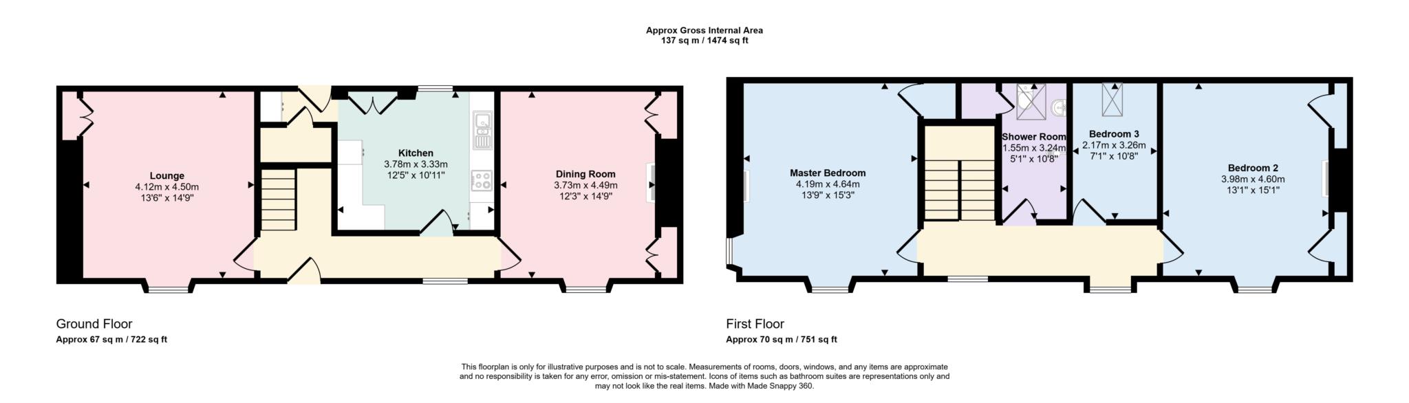 67, Harbour Street, Nairn floorplan