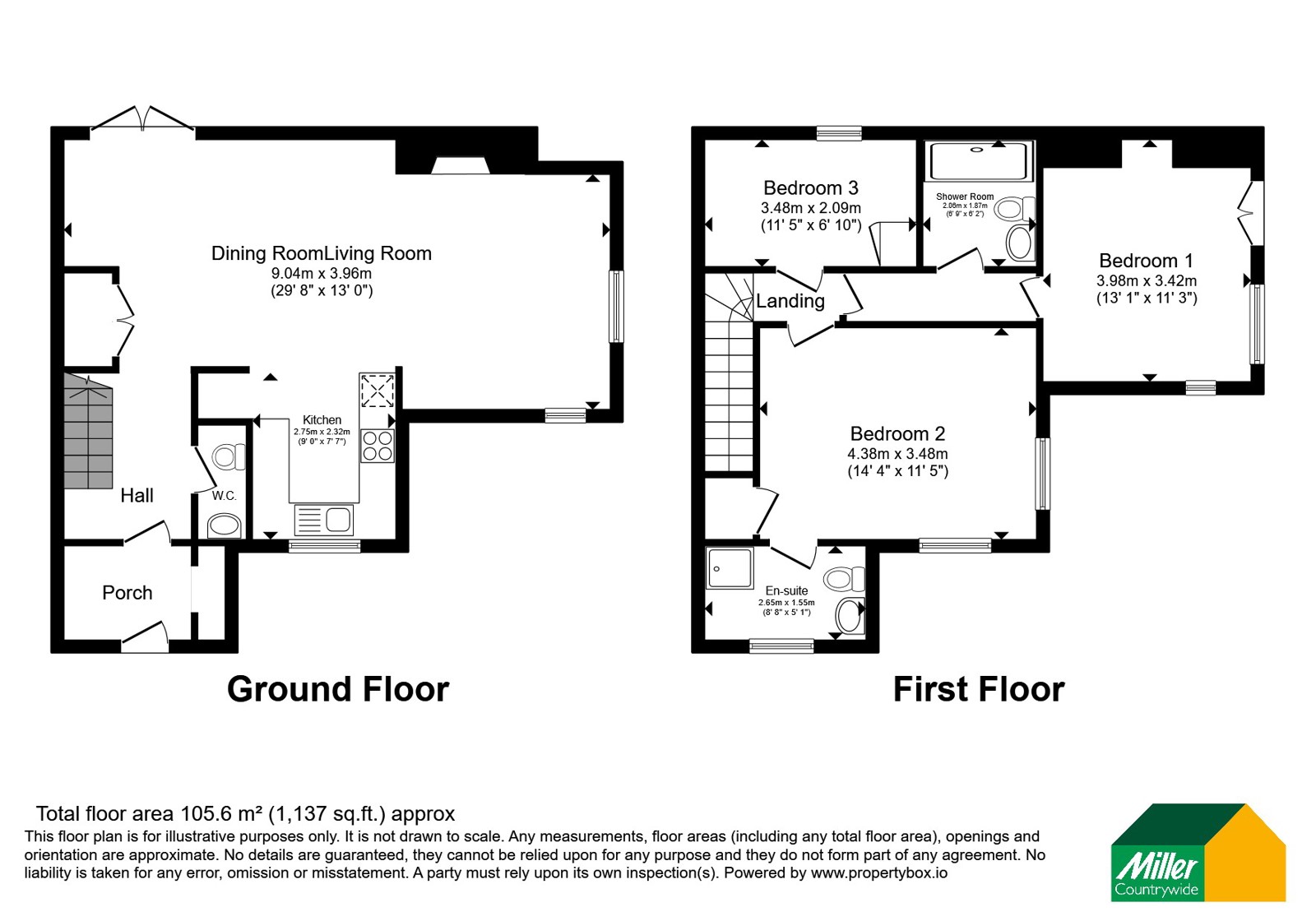 Downas Cottage,, Kuggar, Cornwall floorplan