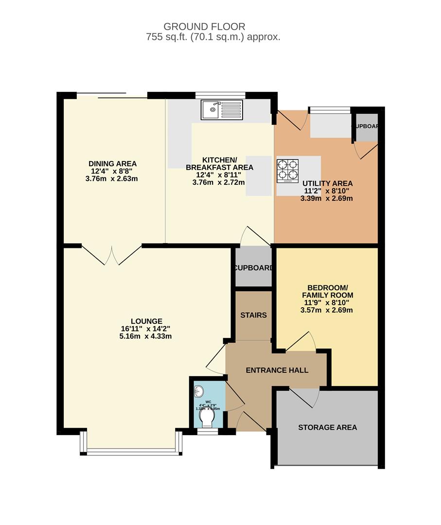 19, Pennyfarthing Lane, Caldicot floorplan