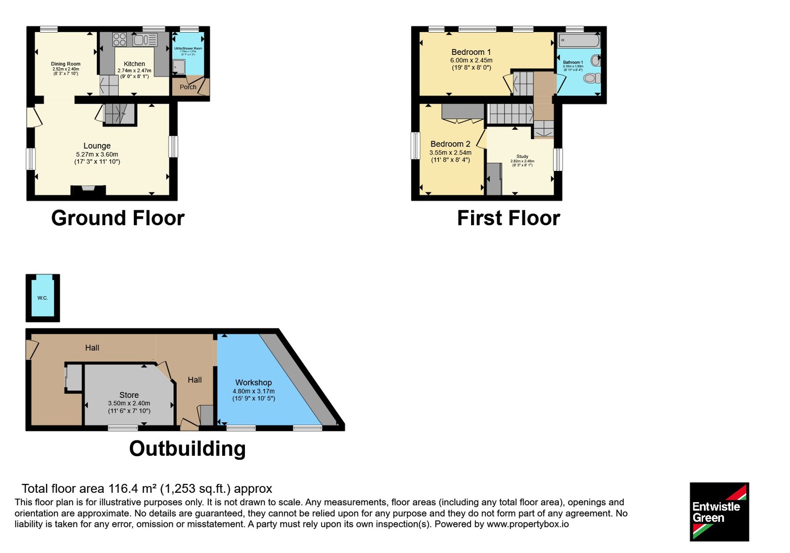 1, Main Street, Morecambe floorplan