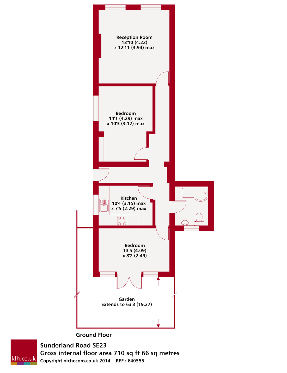 Free property report Flat 2, 36 Sunderland Road, Forest Hill, London