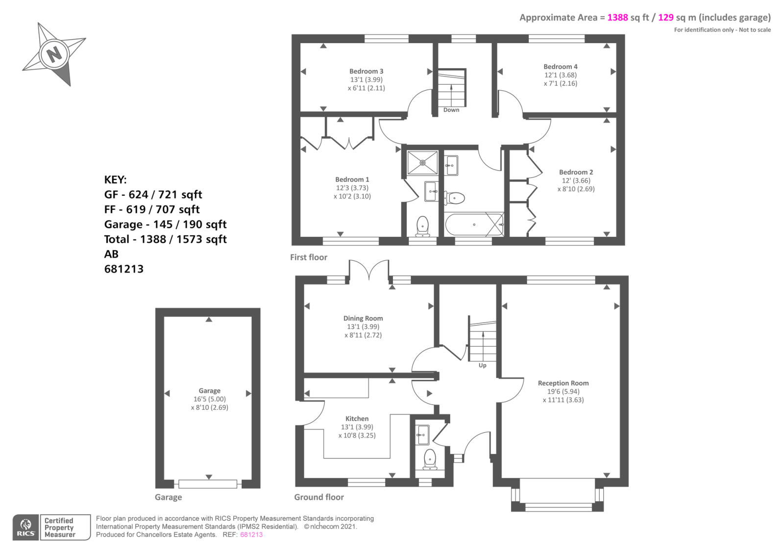 Quartz Close, Wokingham floorplan