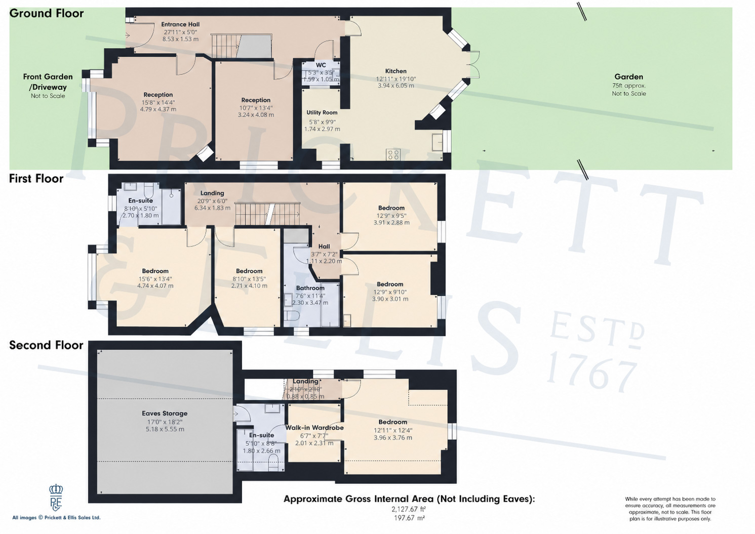 89, Church Lane, London floorplan