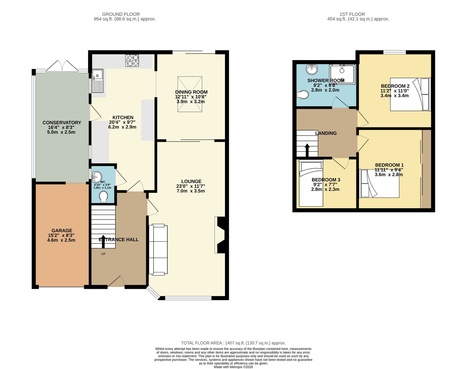33, Green Street, March floorplan