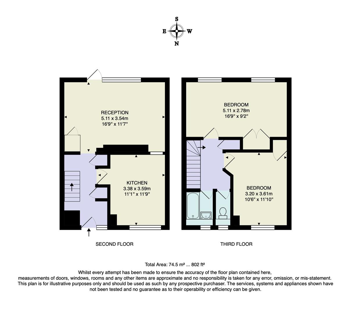 Buxton House, 25, Buxton Drive, Snaresbrook floorplan