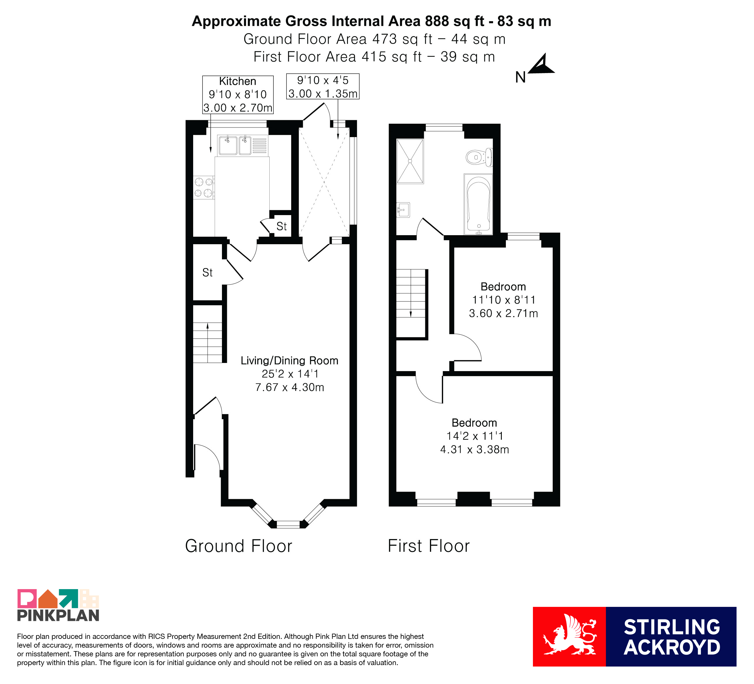 26, Pembroke Road, London floorplan