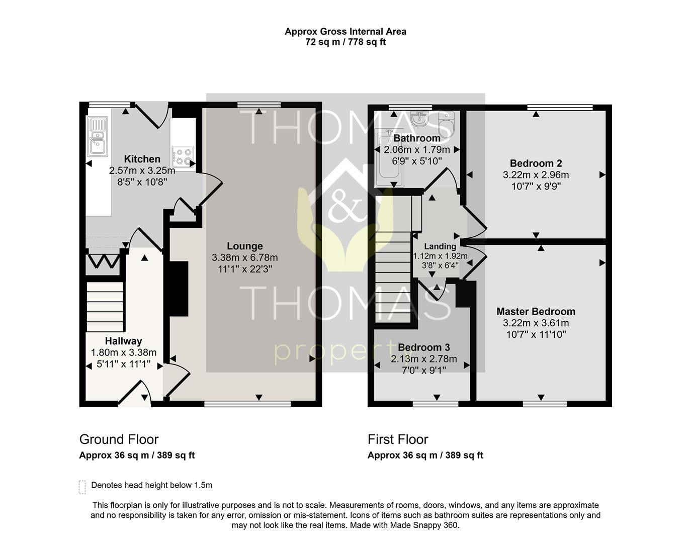 31, Green Acre, Gloucester floorplan