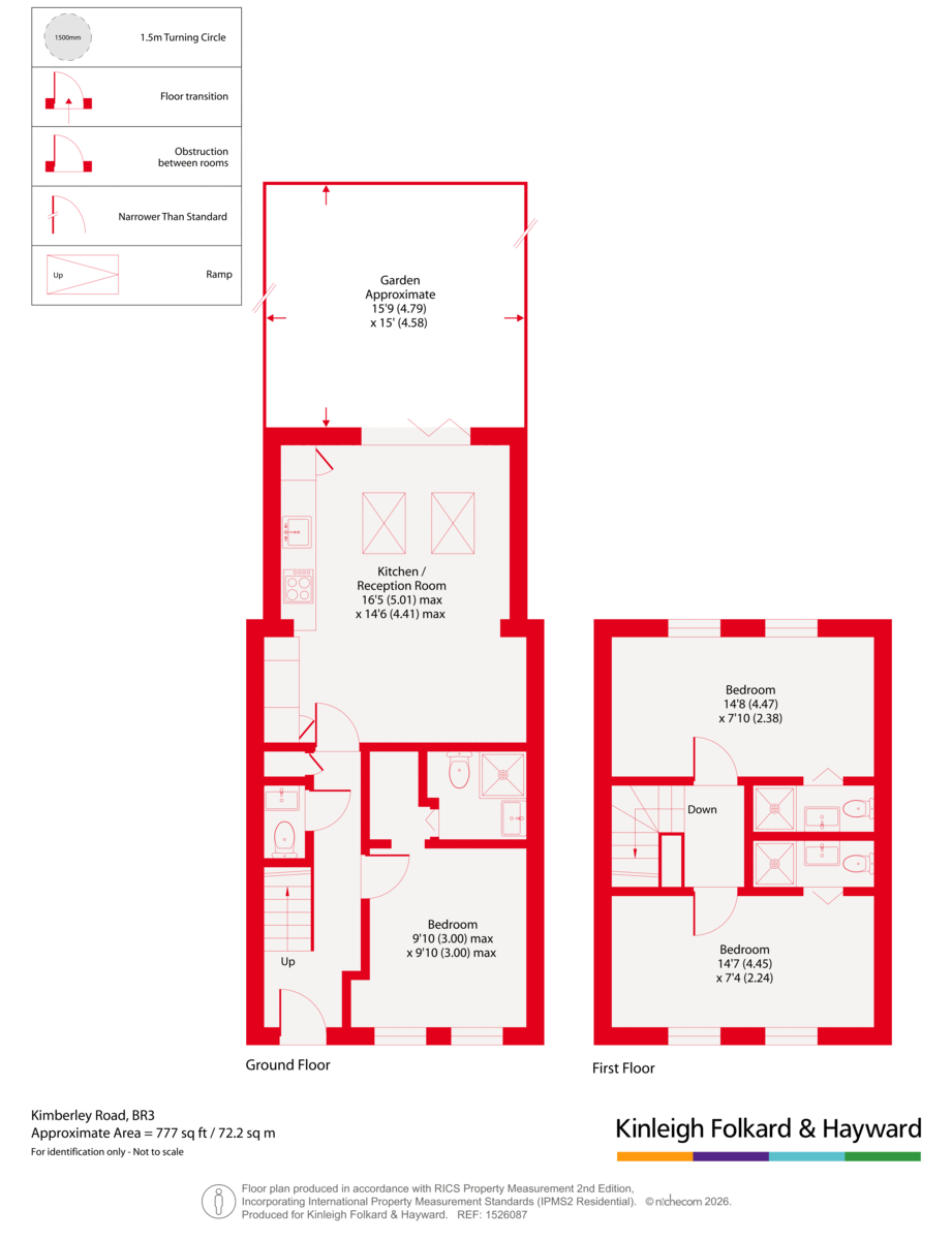 Kimberley Road, Beckenham floorplan