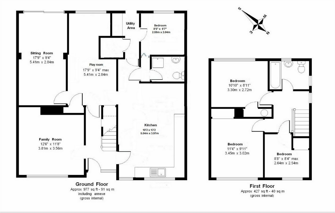 4 Bedrooms Semi-detached house for sale in Bates Lane, Weston Turville, Buckinghamshire HP22