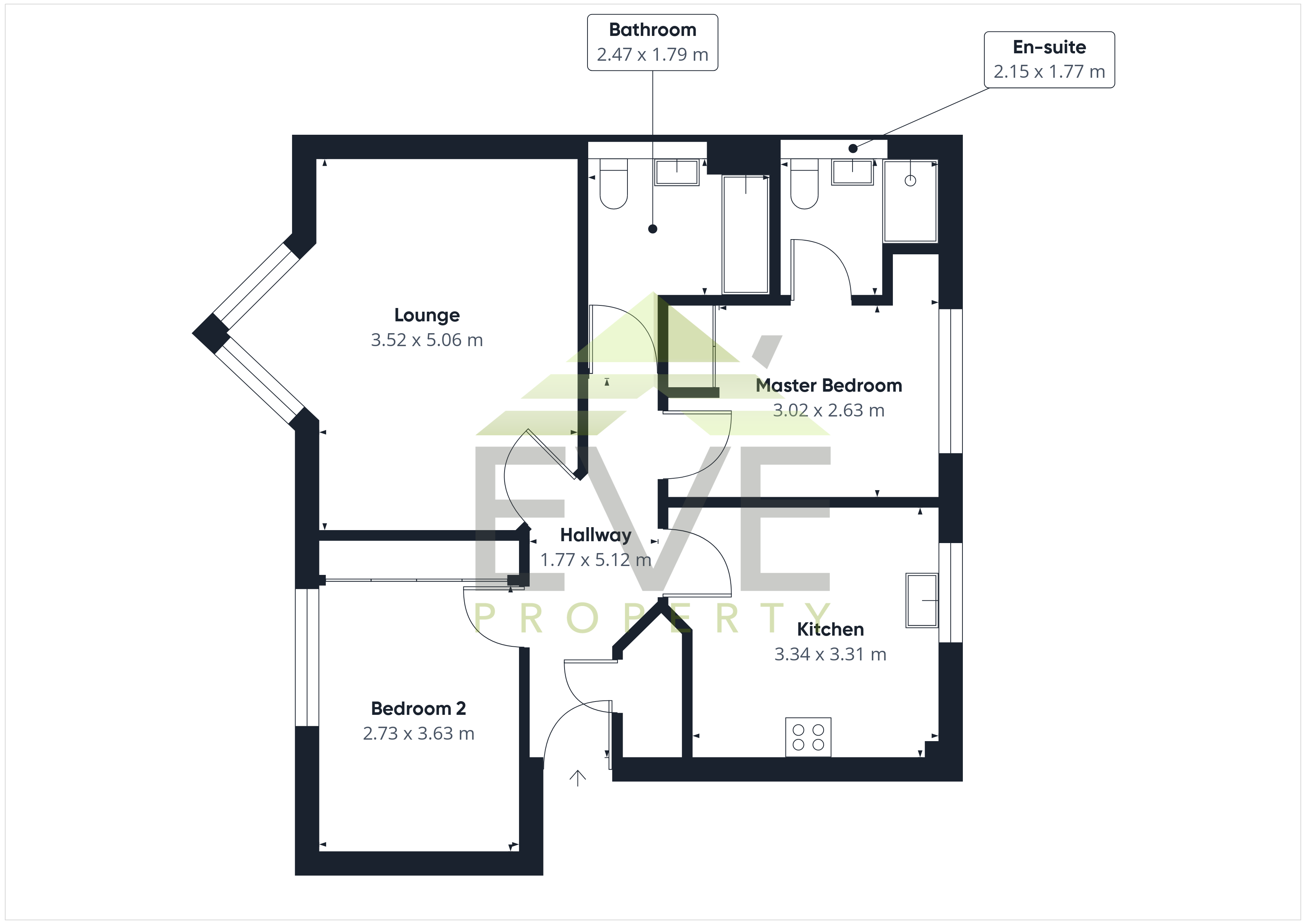 Denny Crescent, Dumbarton floorplan