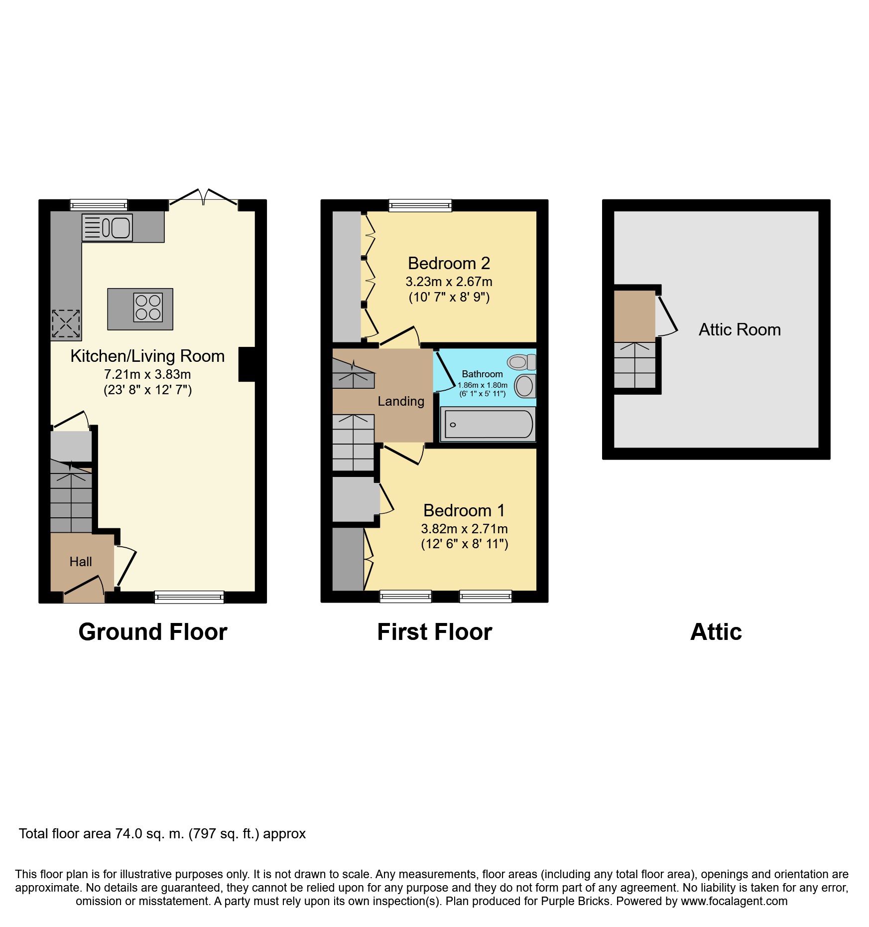 Linden Place, Mitcham CR4, 2 bedroom terraced house for sale 57533675