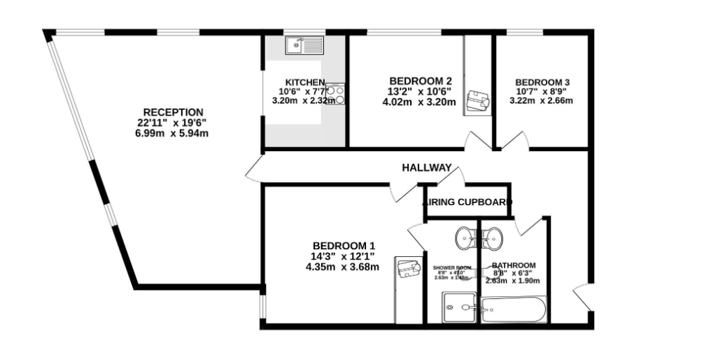 775, Cardiff floorplan