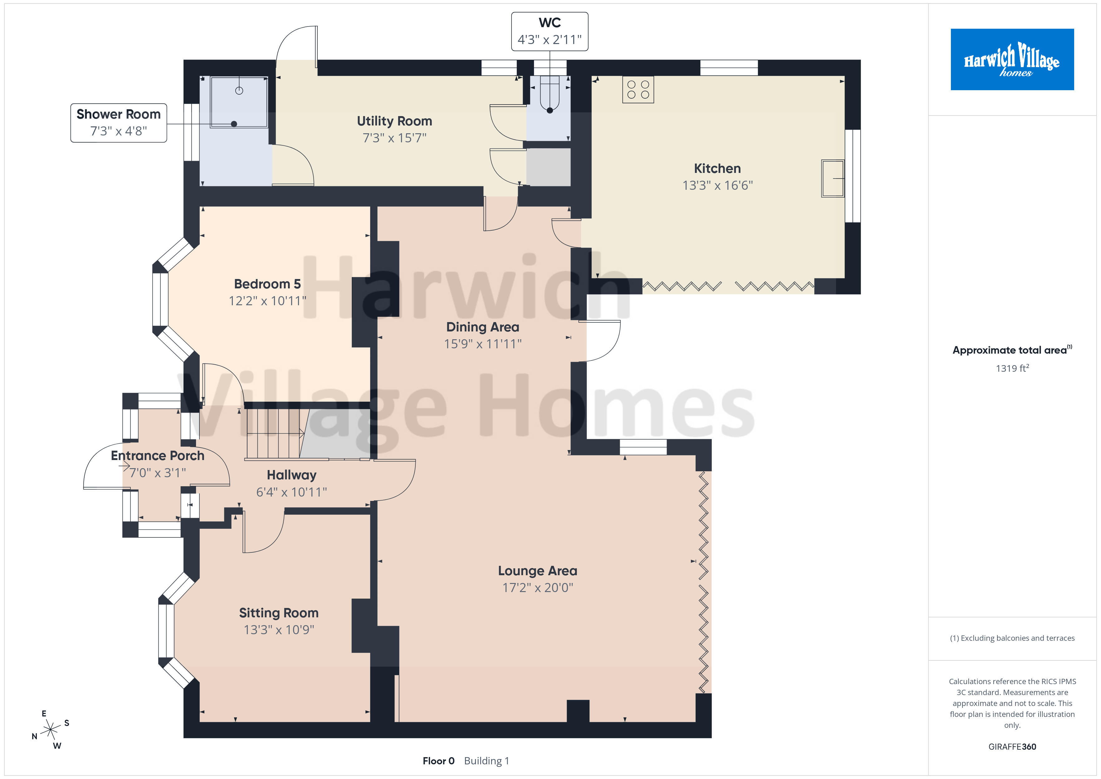Ashridge,, Church Hill, Harwich floorplan