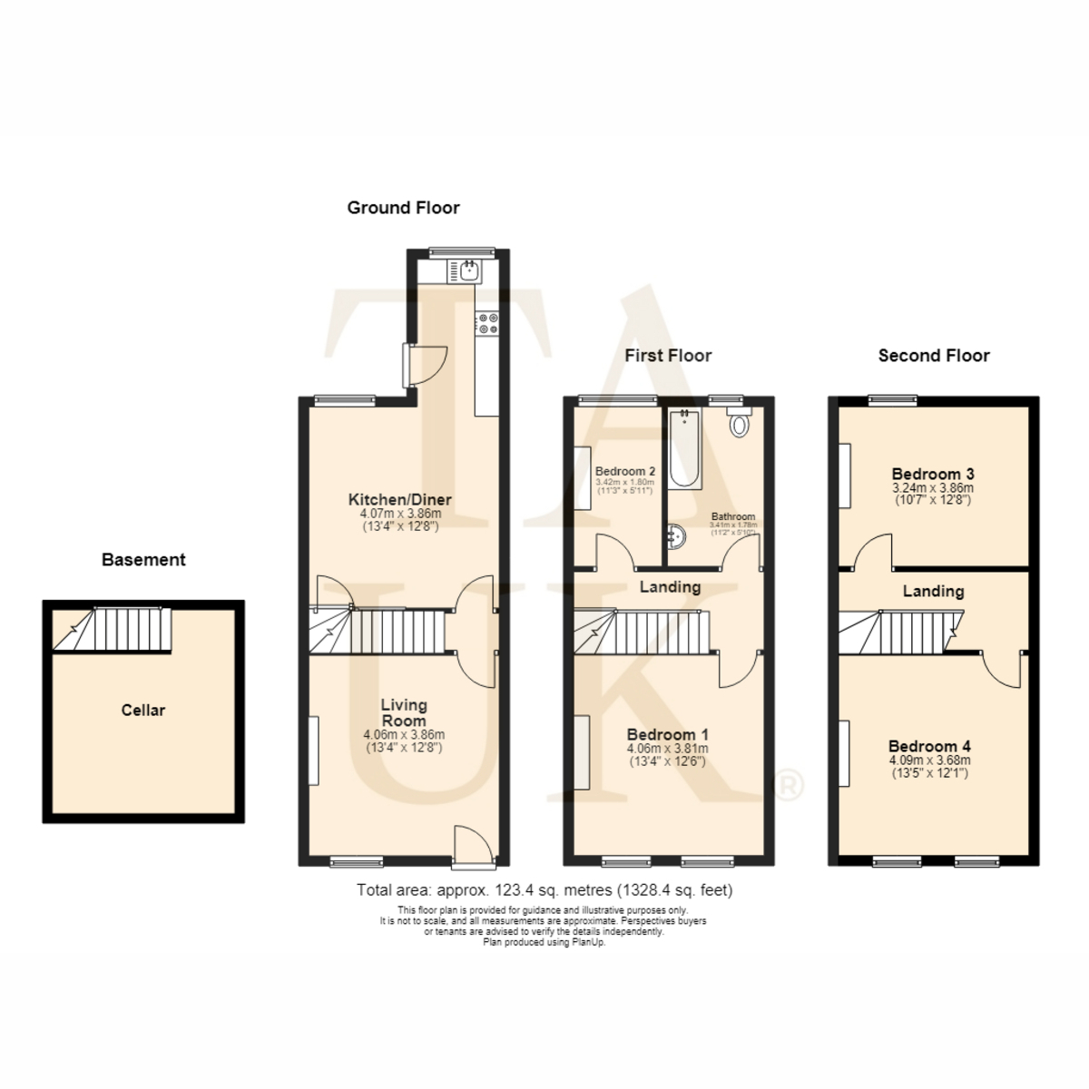 52, Lincoln Street, Nottingham floorplan
