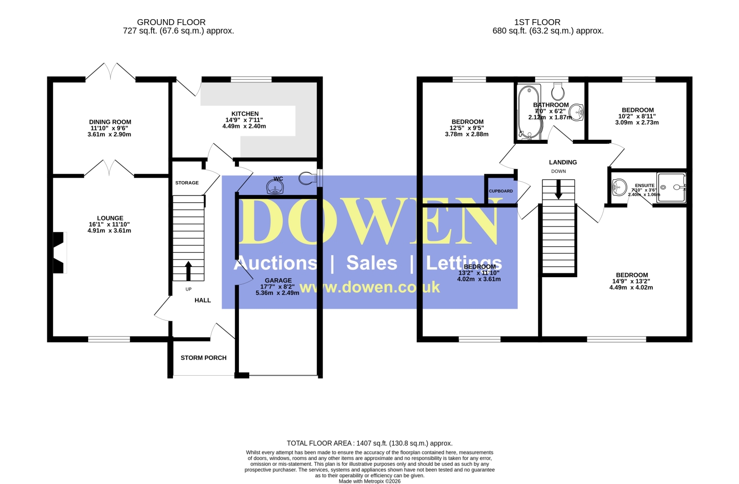 39, Brecken Way, Durham floorplan