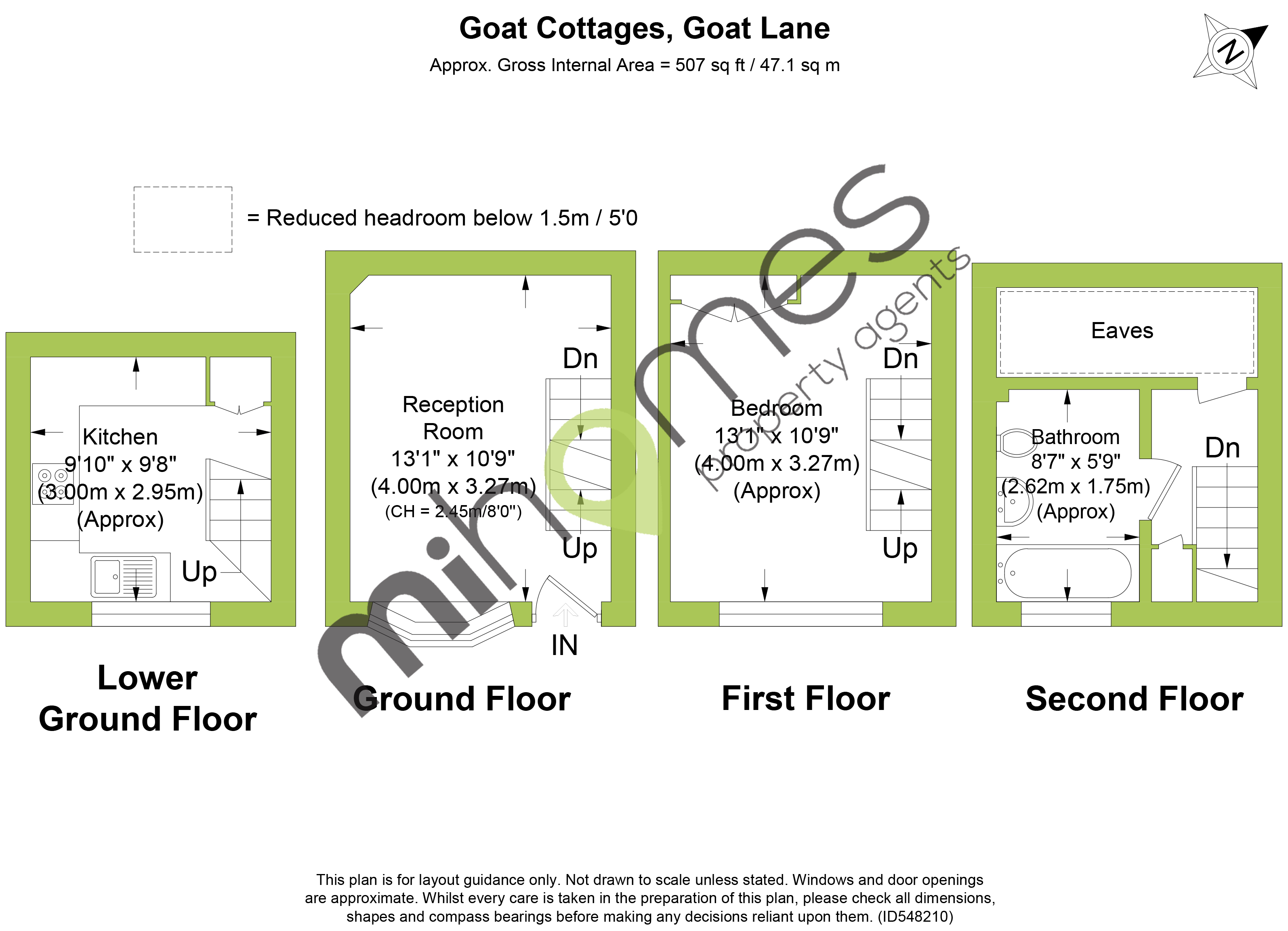 1 Bedrooms Cottage for sale in Goat Cottage, Goat Lane, Enfield EN1