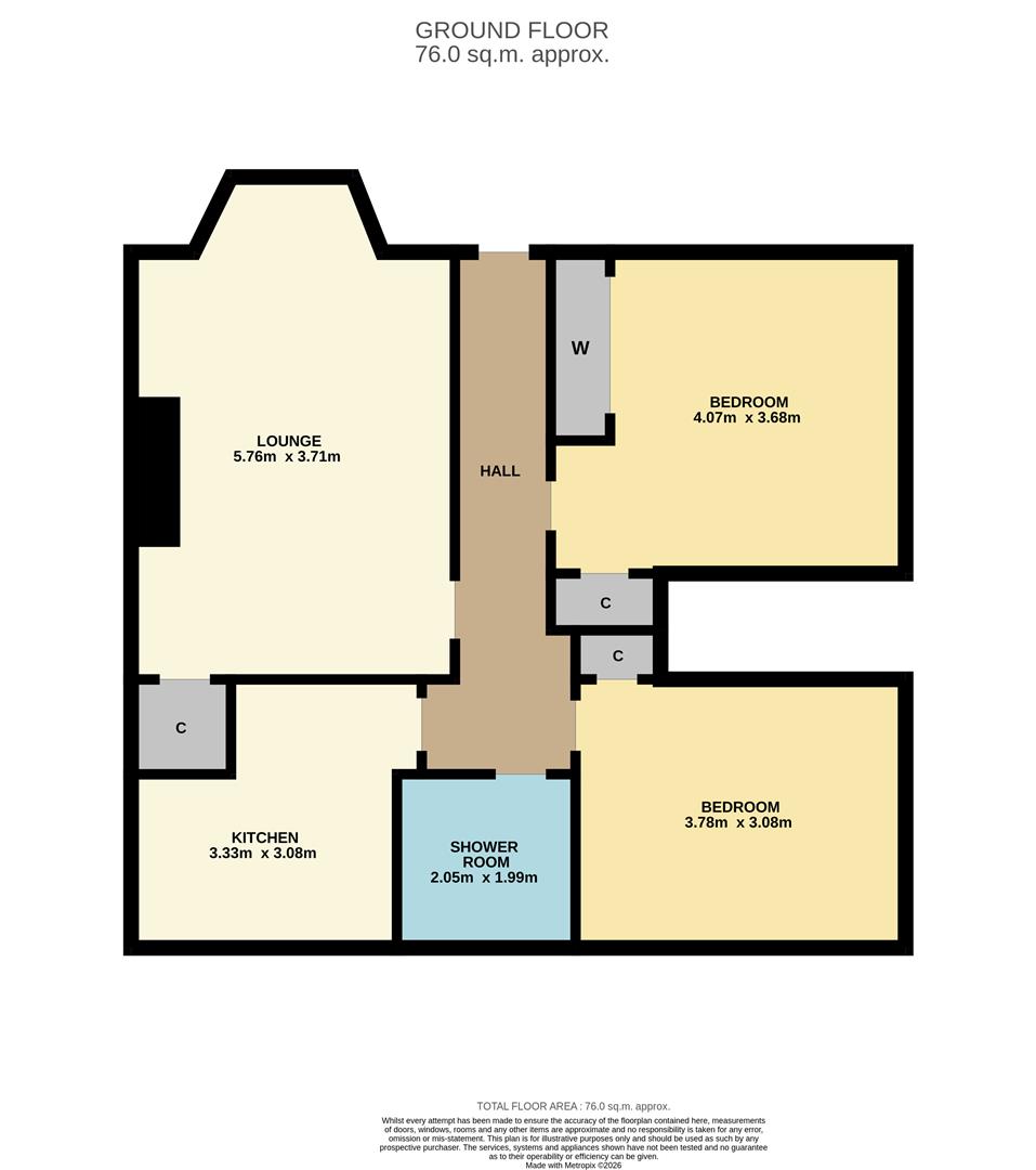 20, Ivanhoe Place, Dundee floorplan
