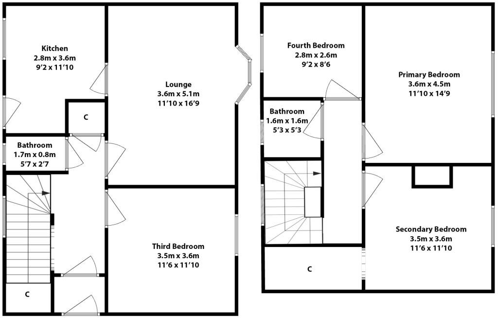 2 Hawthorn Gardens, Mossend floorplan