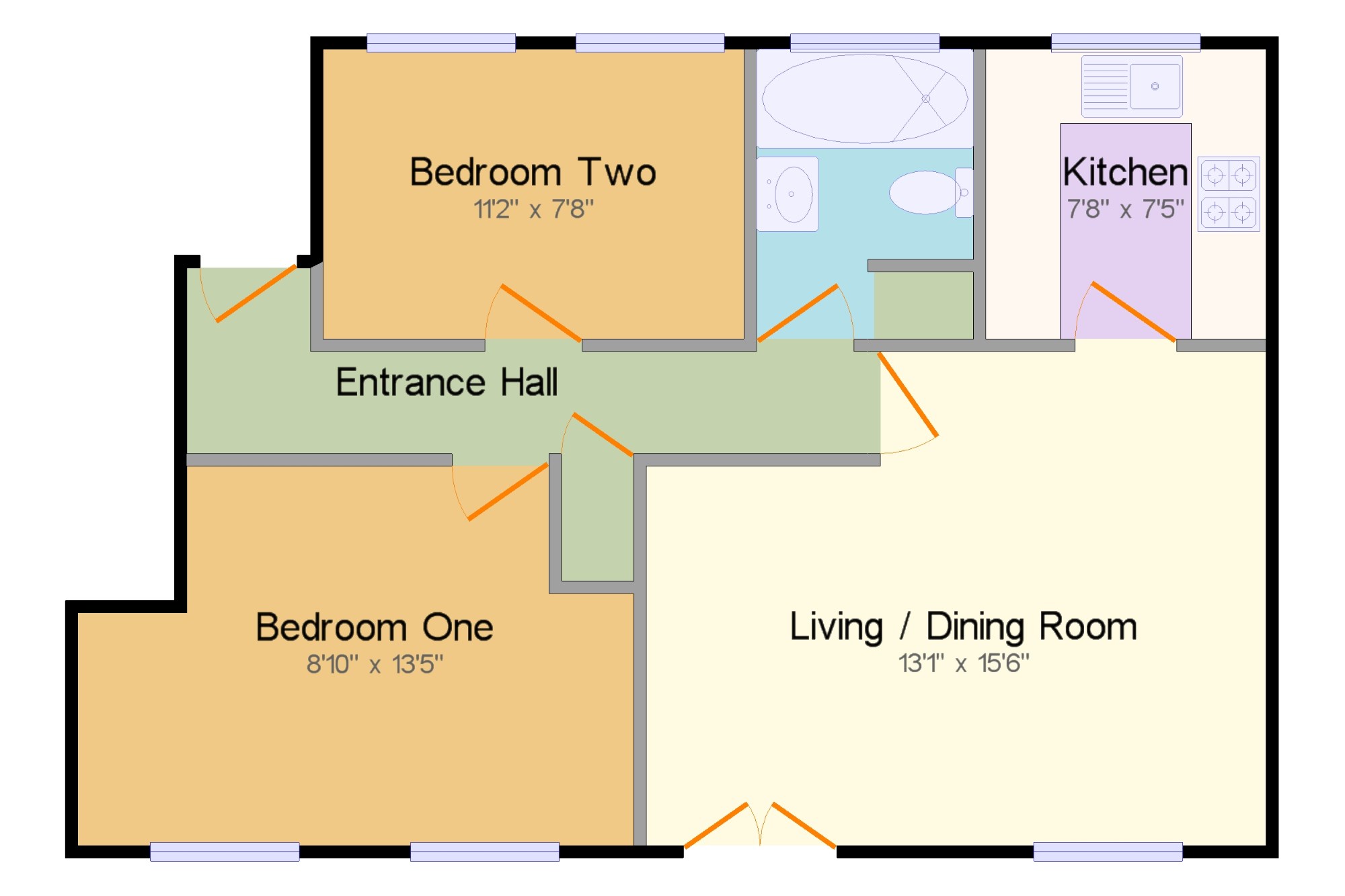 2 Bedrooms Flat for sale in St. Andrews Court, Church Street, Biggleswade, Bedfordshire SG18