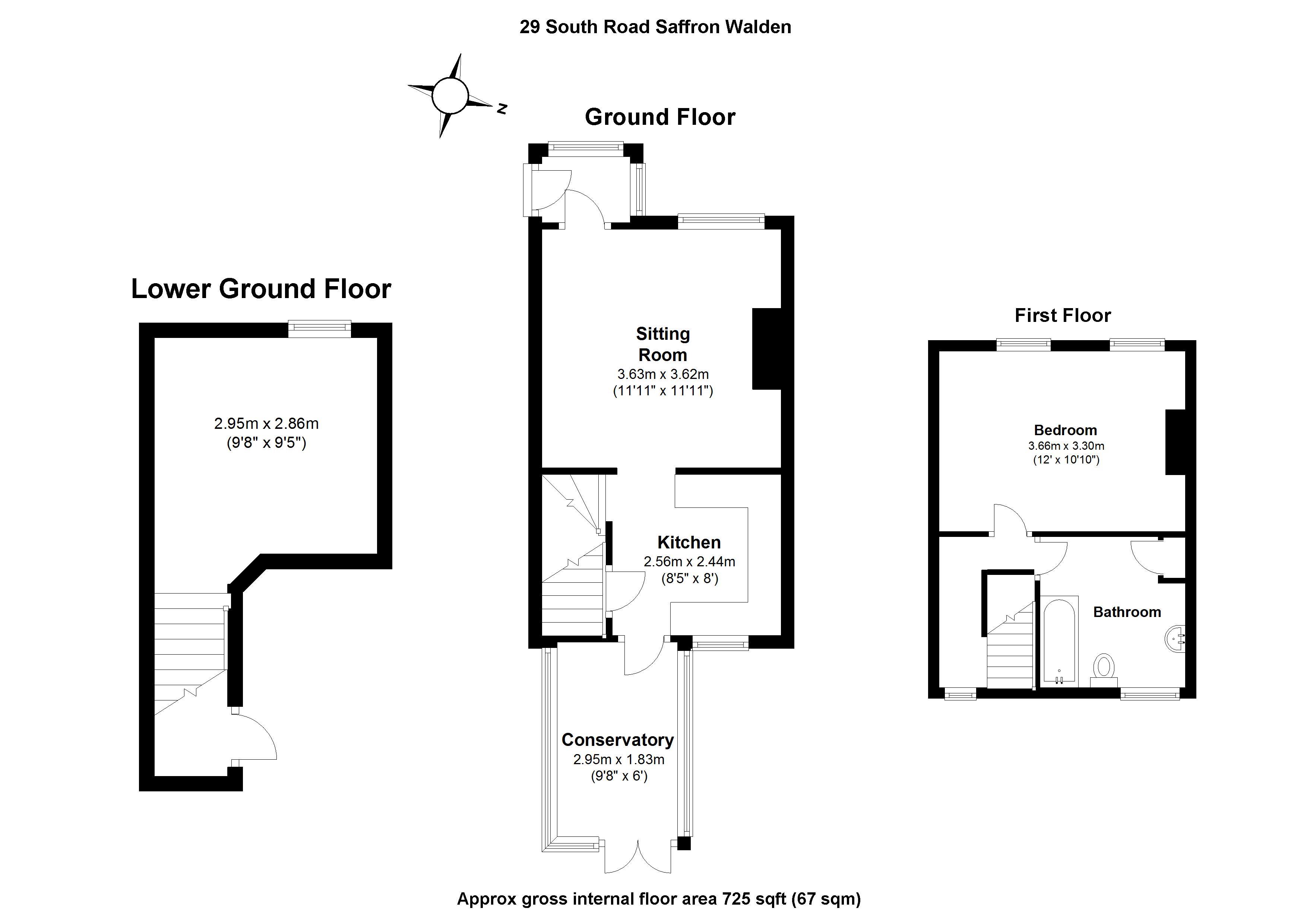 2 Bedrooms  to rent in South Road, Essex, Saffron Walden CB11