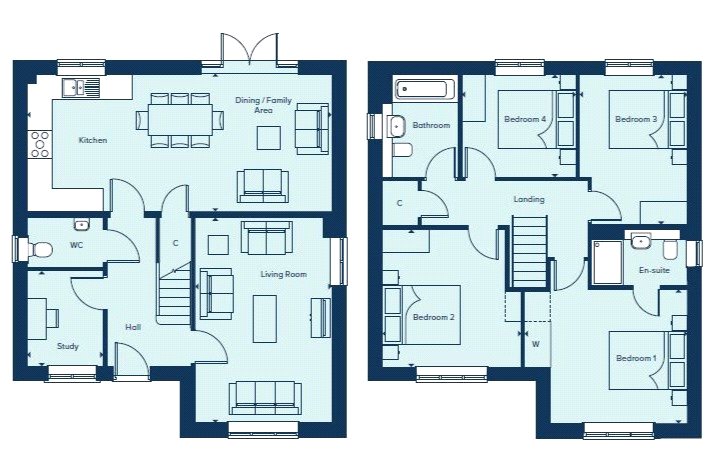 Plot 134 The Dartford,, Windsor Gate, Windsor floorplan