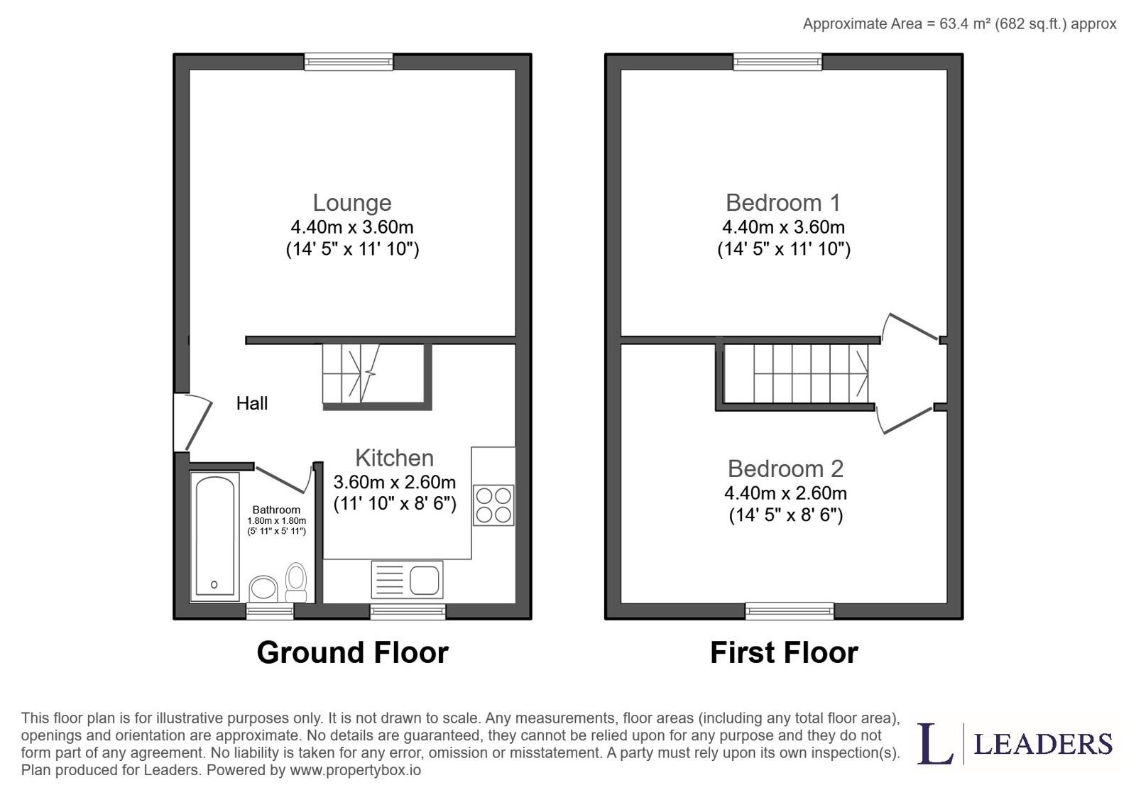 Elm Avenue, Luton floorplan