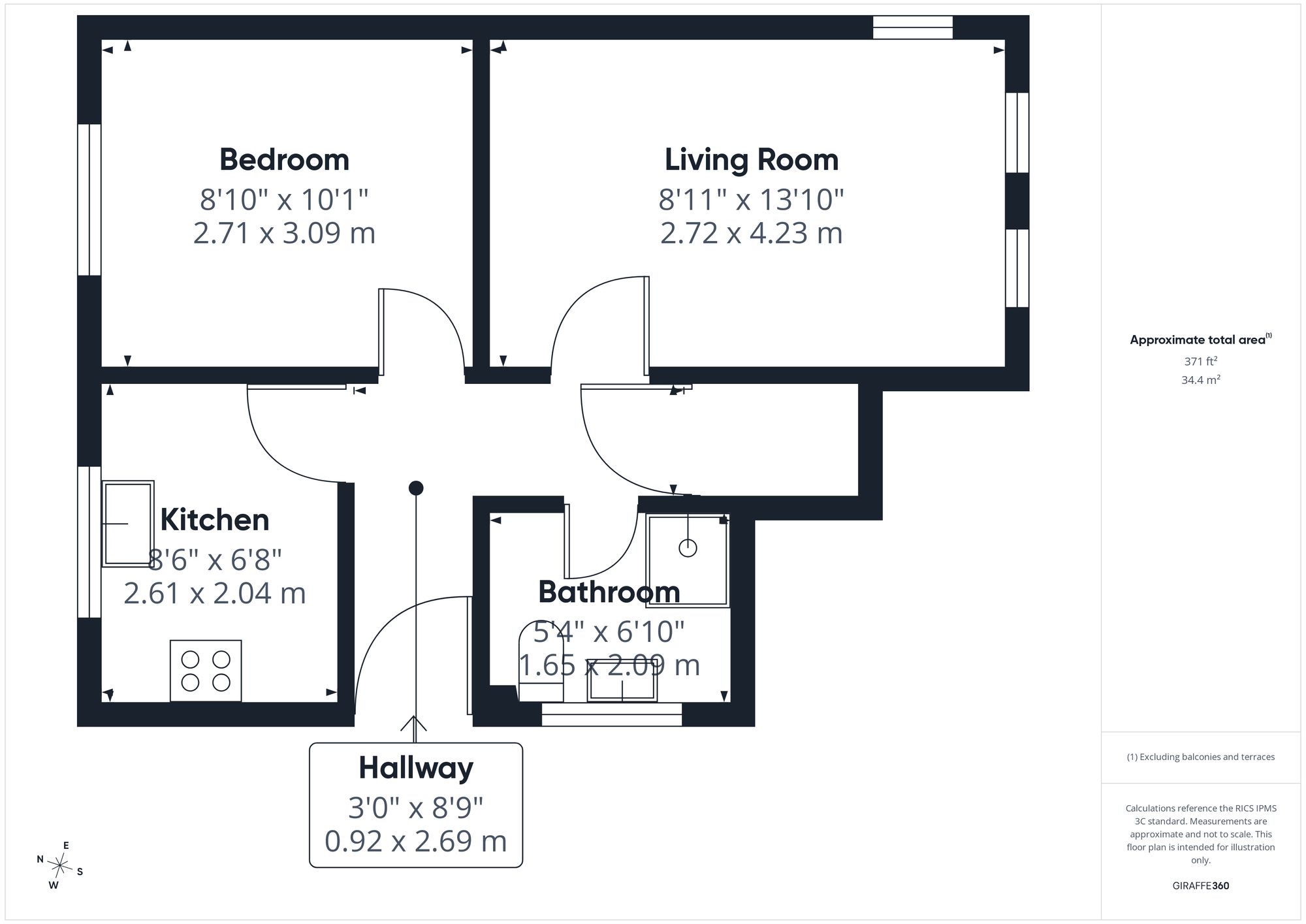 8 The Cloisters Wood Street, Leicester floorplan