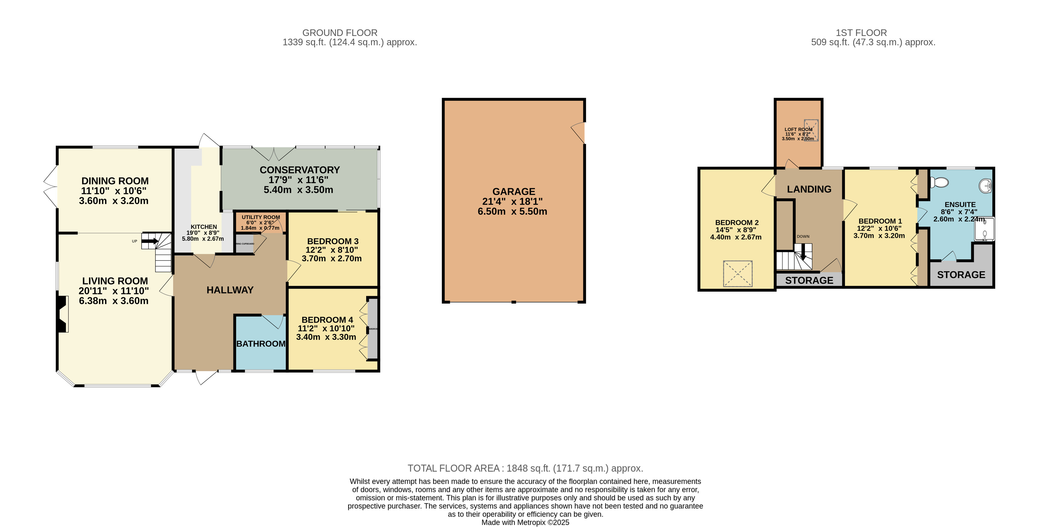 10, Plemstall Close, Mickle Trafford, Chester floorplan
