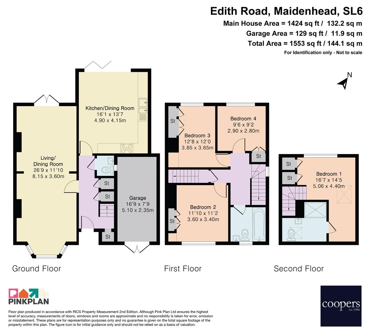 2, Edith Road, Maidenhead floorplan