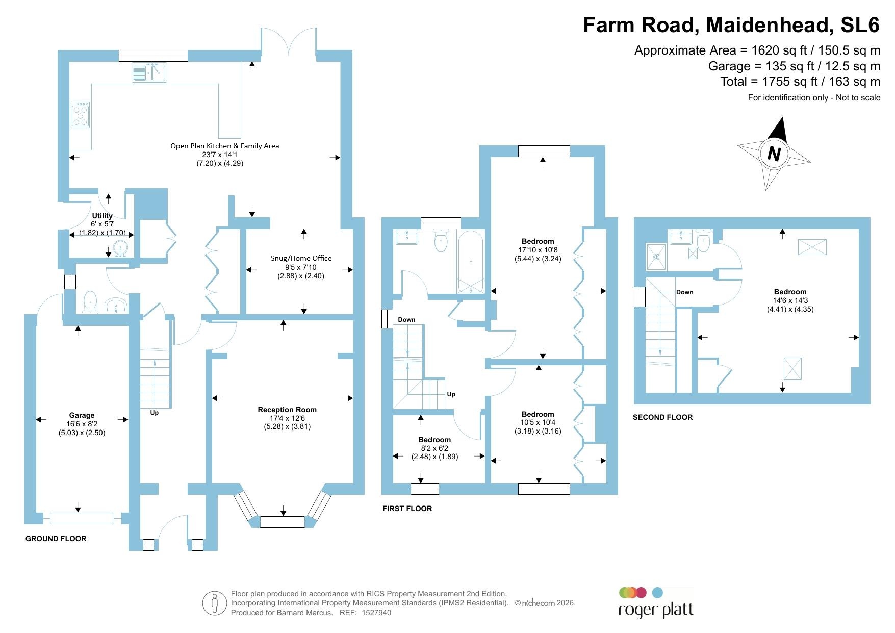 38, Farm Road, Maidenhead floorplan