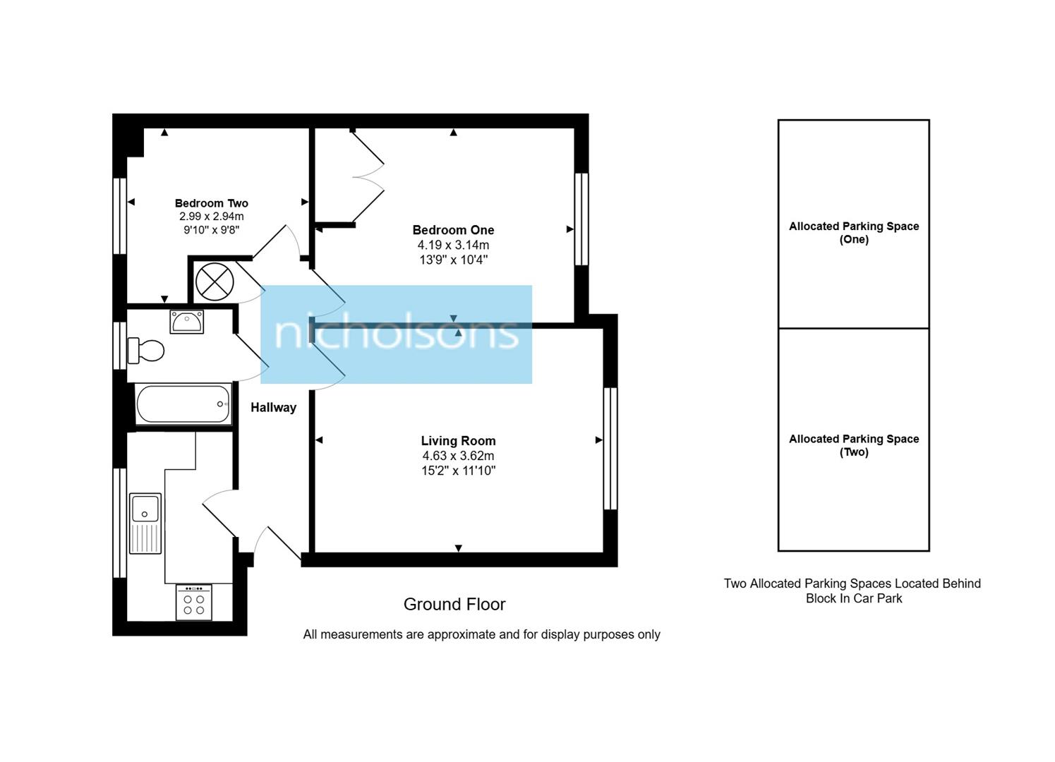 2, Wespall House, Fleet floorplan