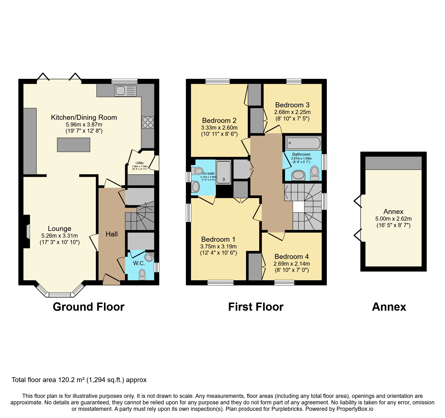 2, Bowfell Grove, Warrington floorplan