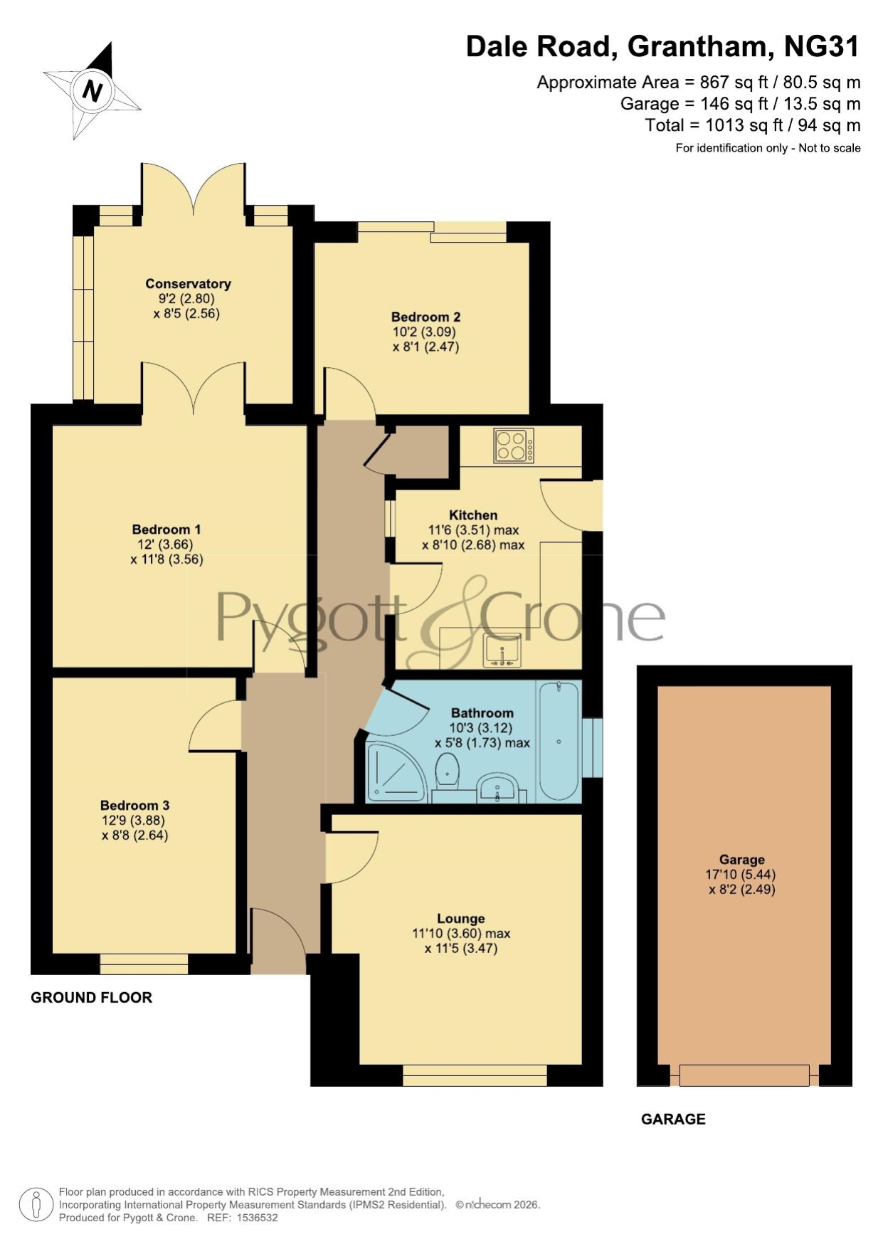 Dale Road, Grantham floorplan