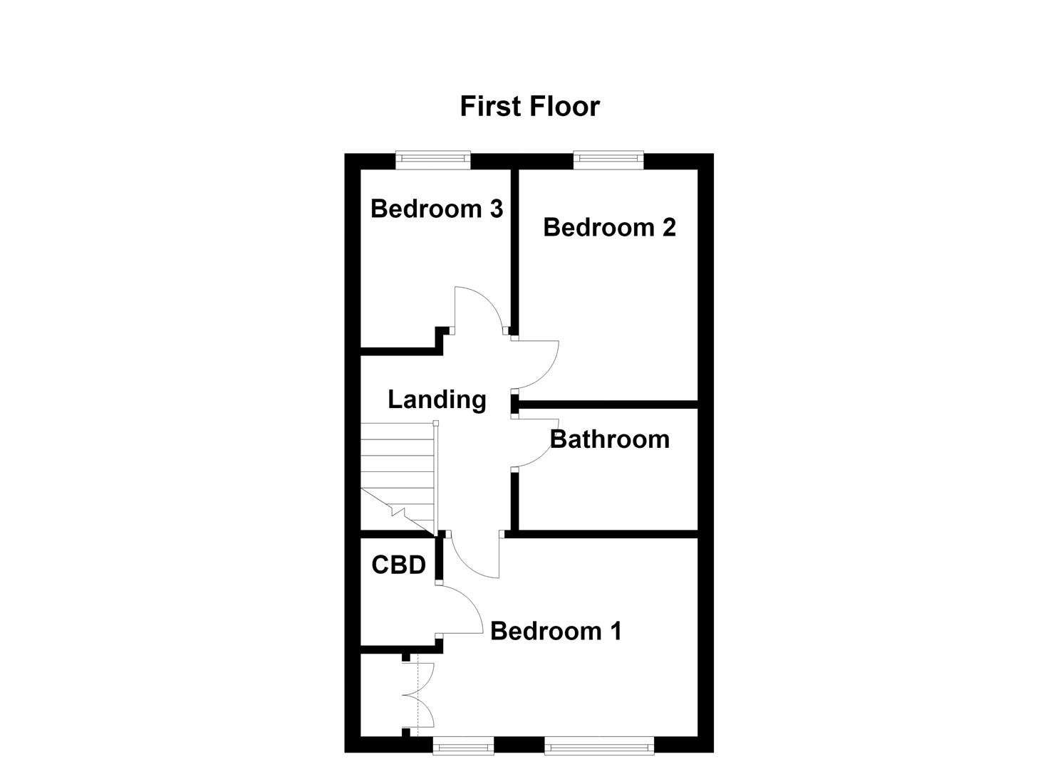 7, Highfield Rise, Wakefield floorplan
