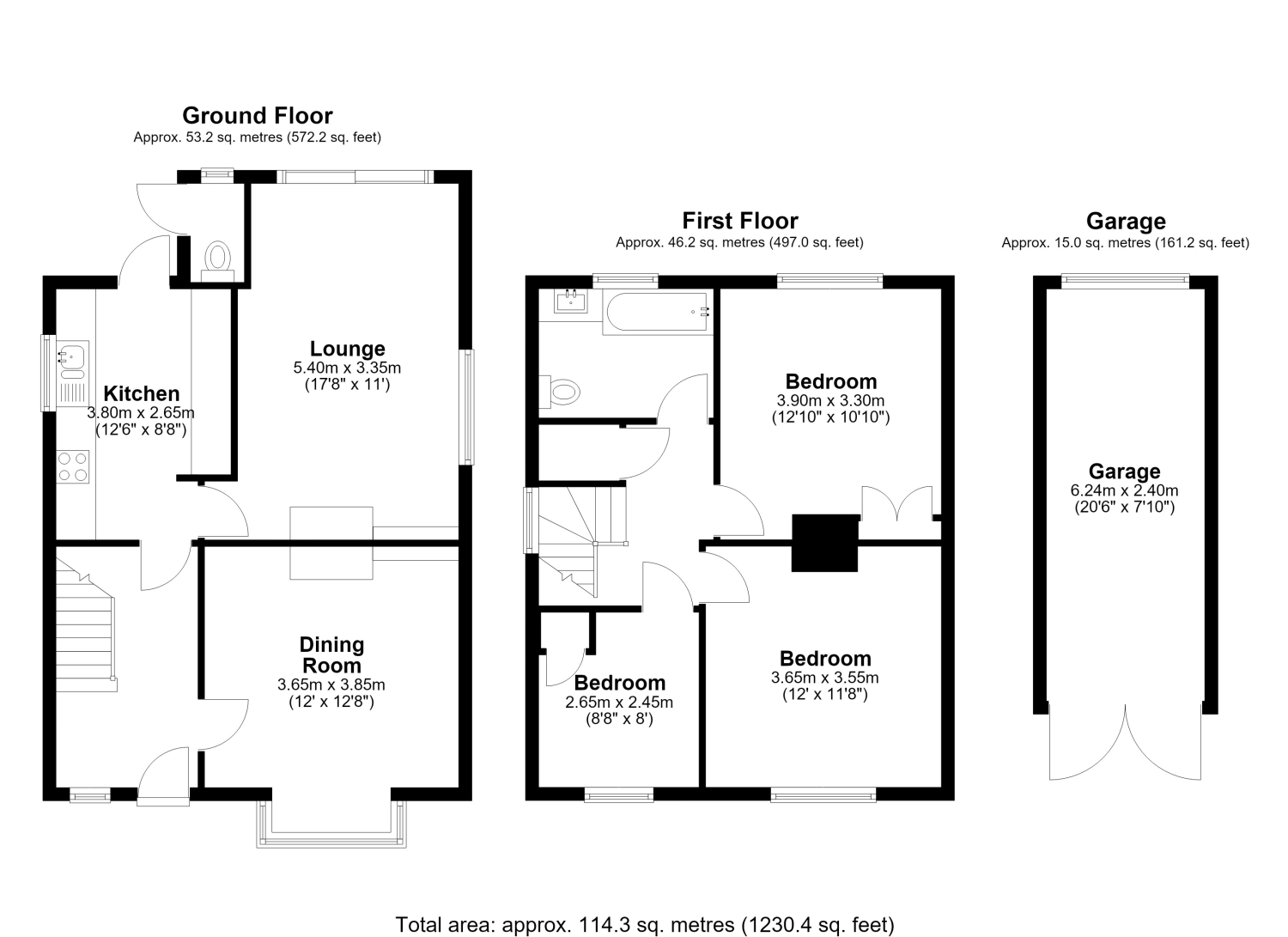 5, Pooley Avenue, Egham floorplan