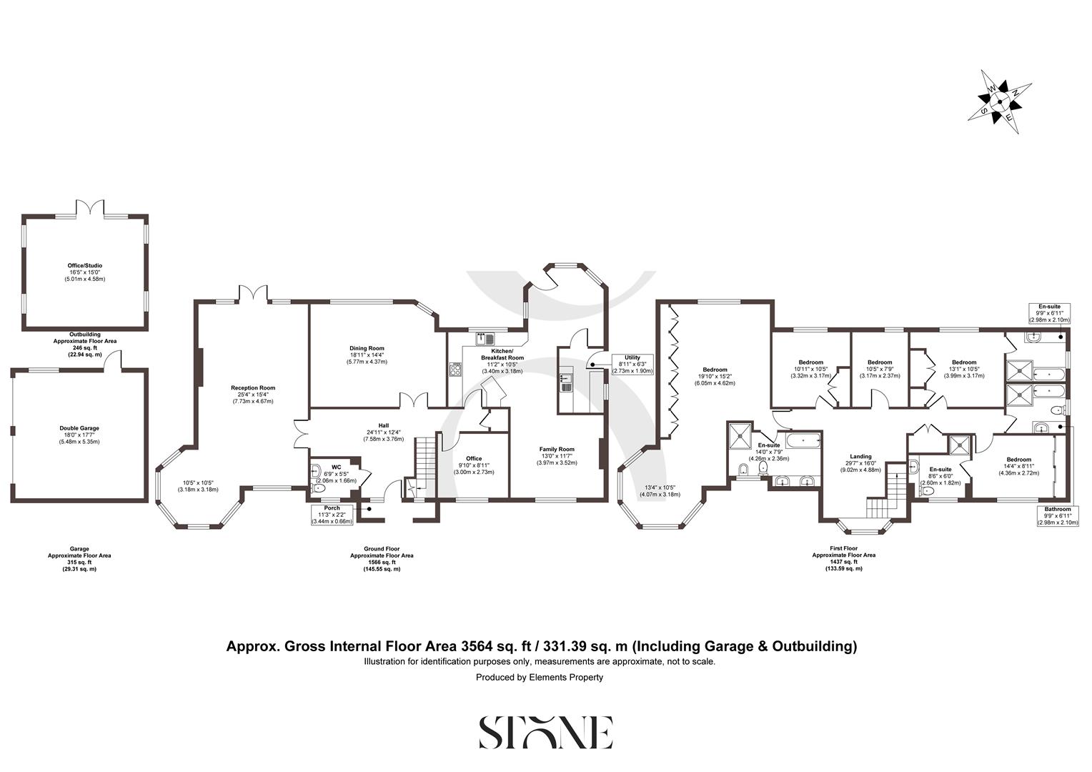 27, Pilgrims Way, Reigate floorplan