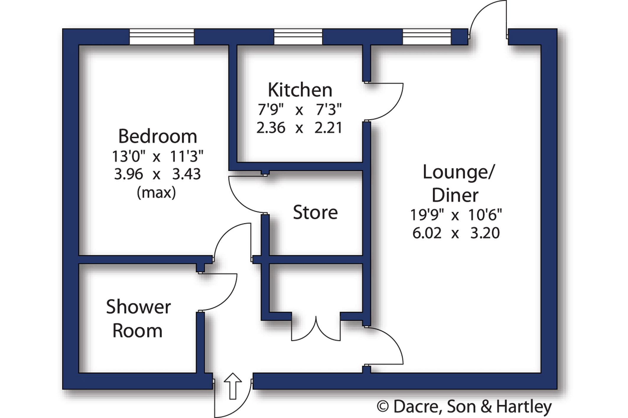 Apartment 8,, Summer Court, Ilkley floorplan