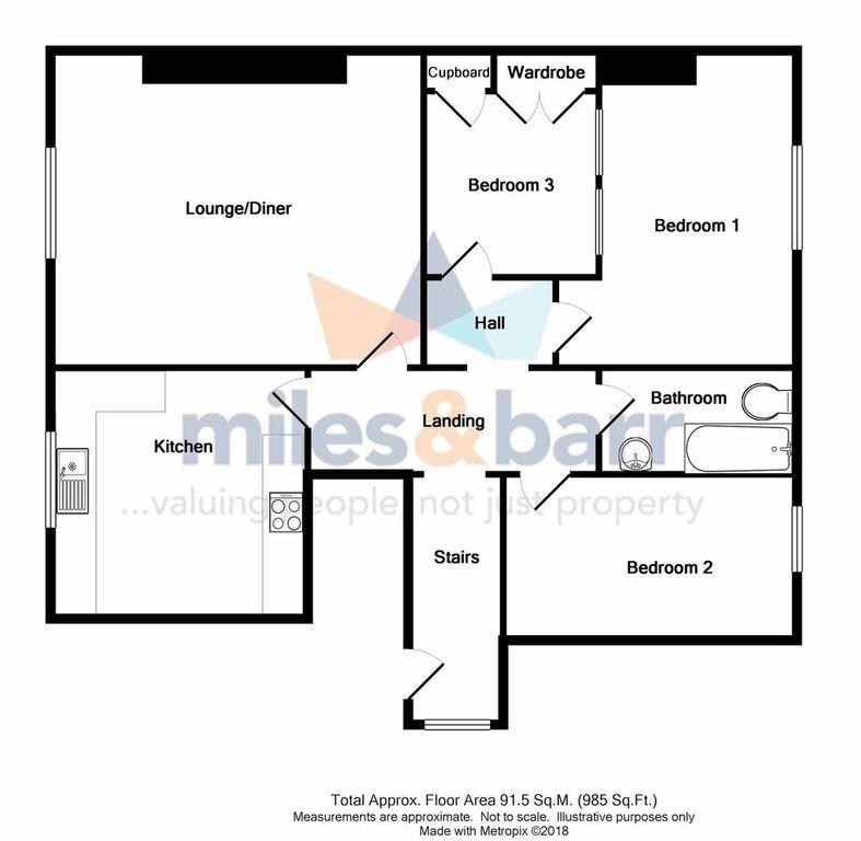 Flat 5, 25 Augusta Gardens, Kent floorplan