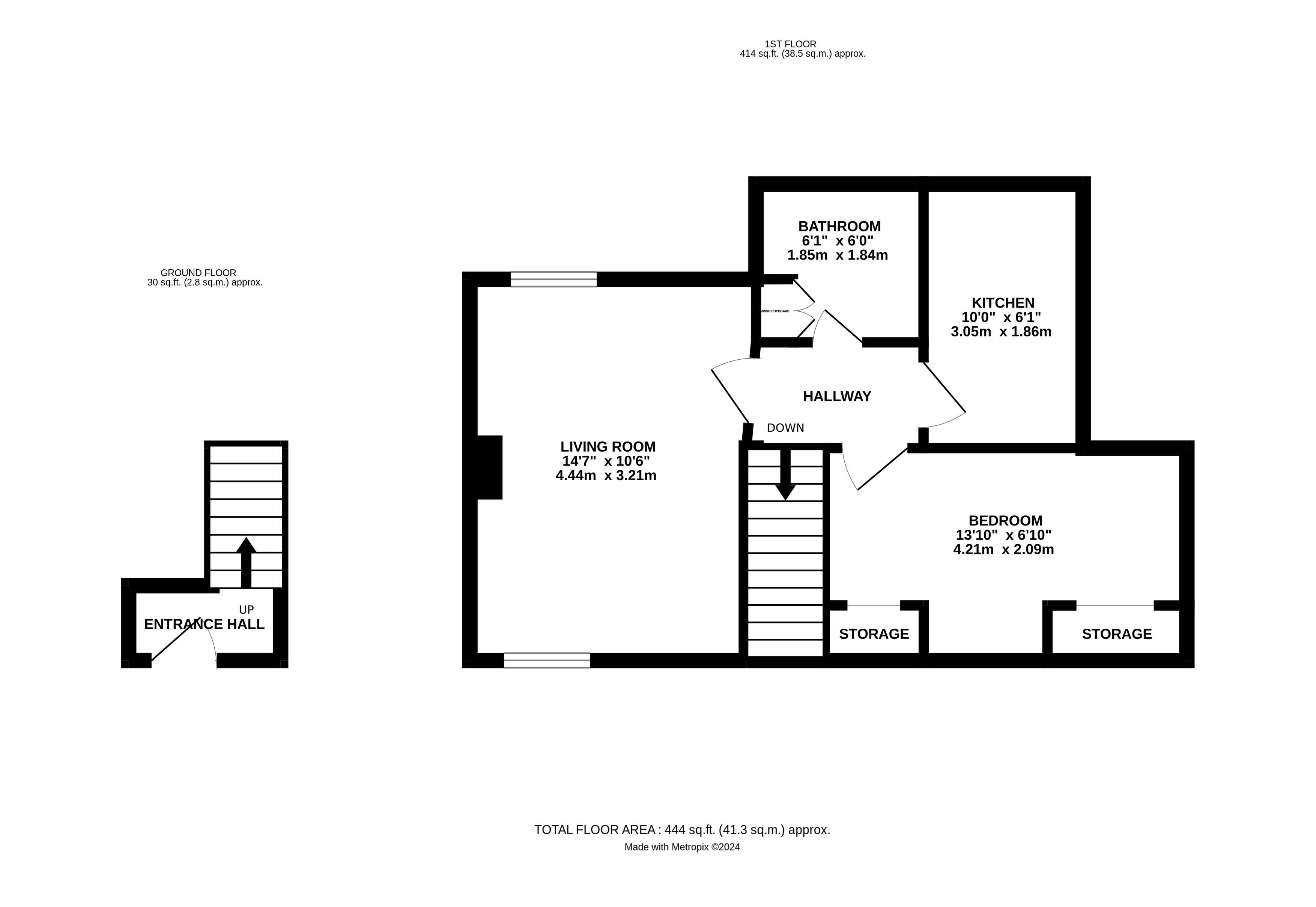 12B,, Sycamore Road, Reading floorplan