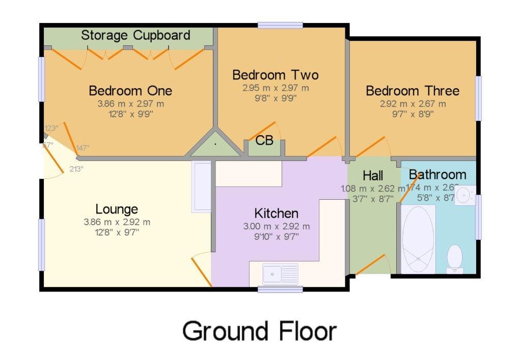 3 Bedrooms Bungalow to rent in Broad Oak, Heathfield TN21