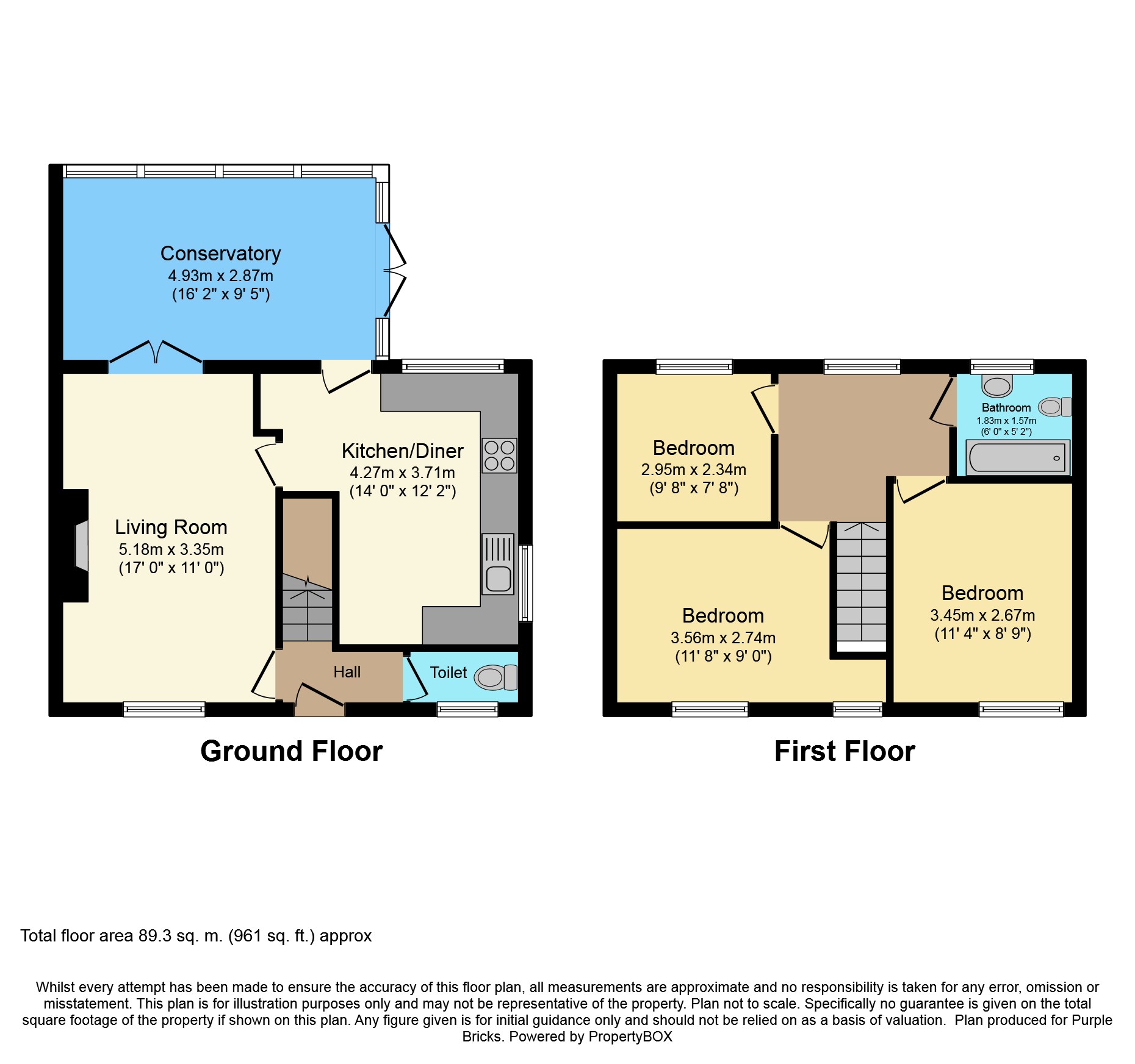 3 Bedrooms Semi-detached house for sale in Lindsell Crescent, Biggleswade SG18